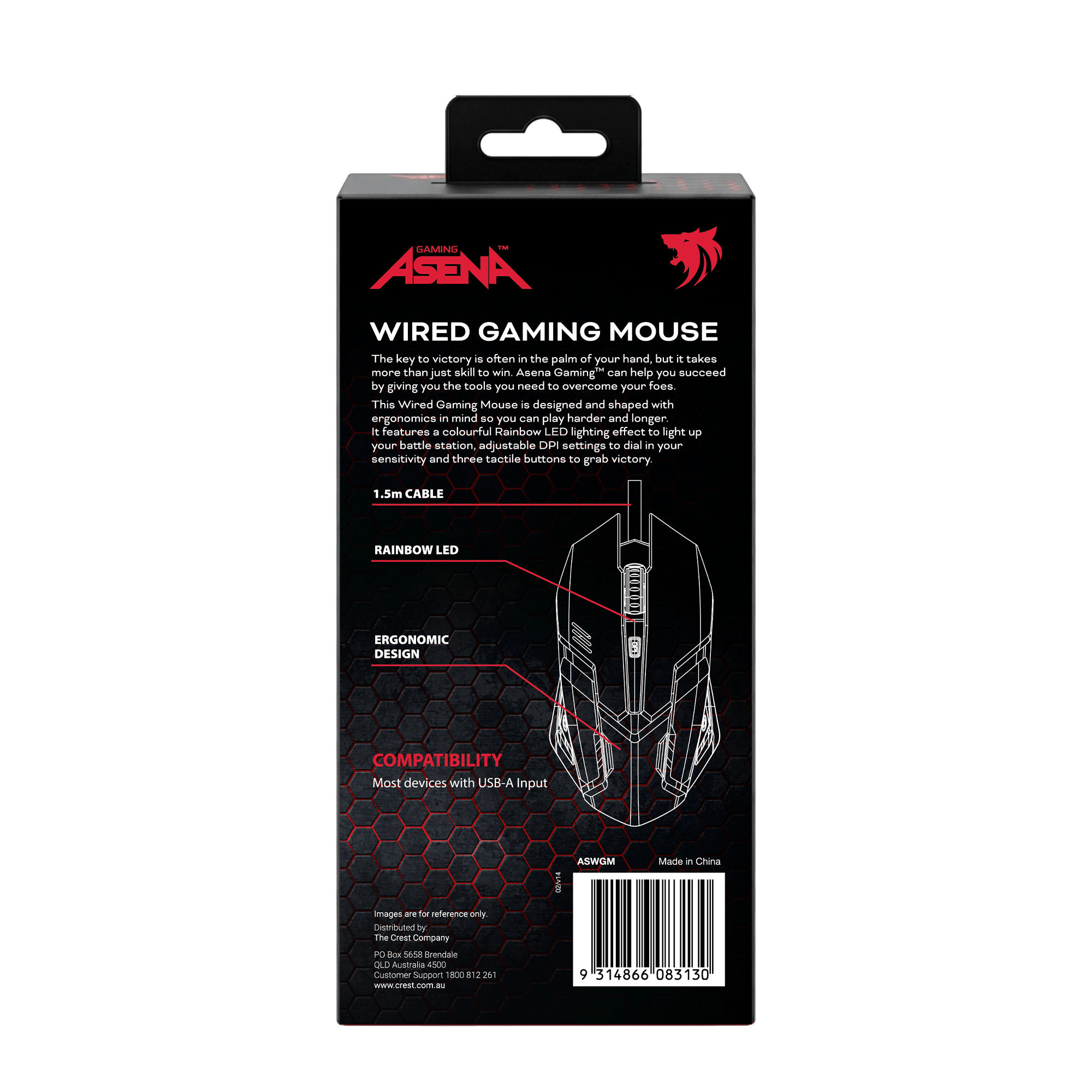 Asena Gaming Wired Gaming Mouse