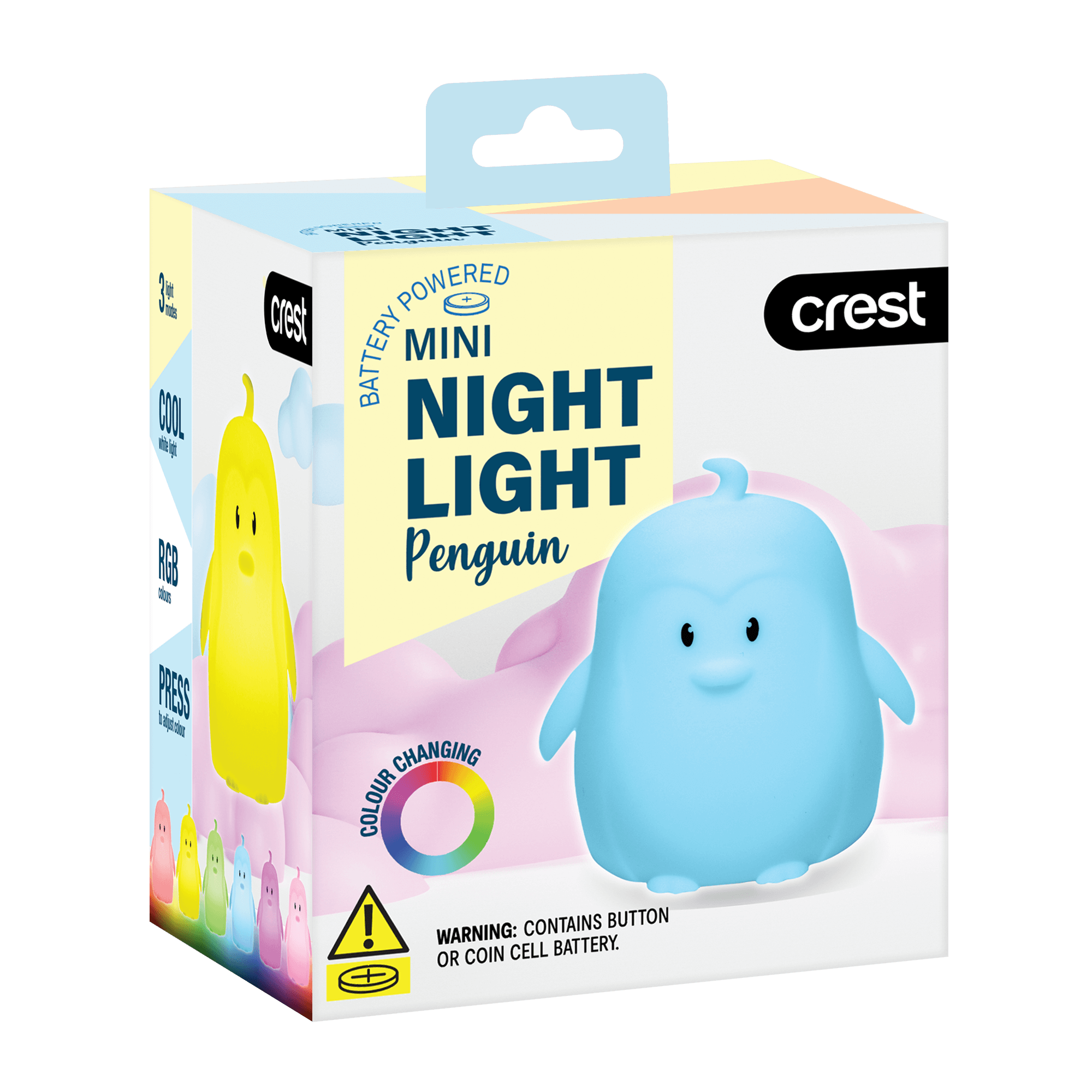 Mini Night Light Penguin