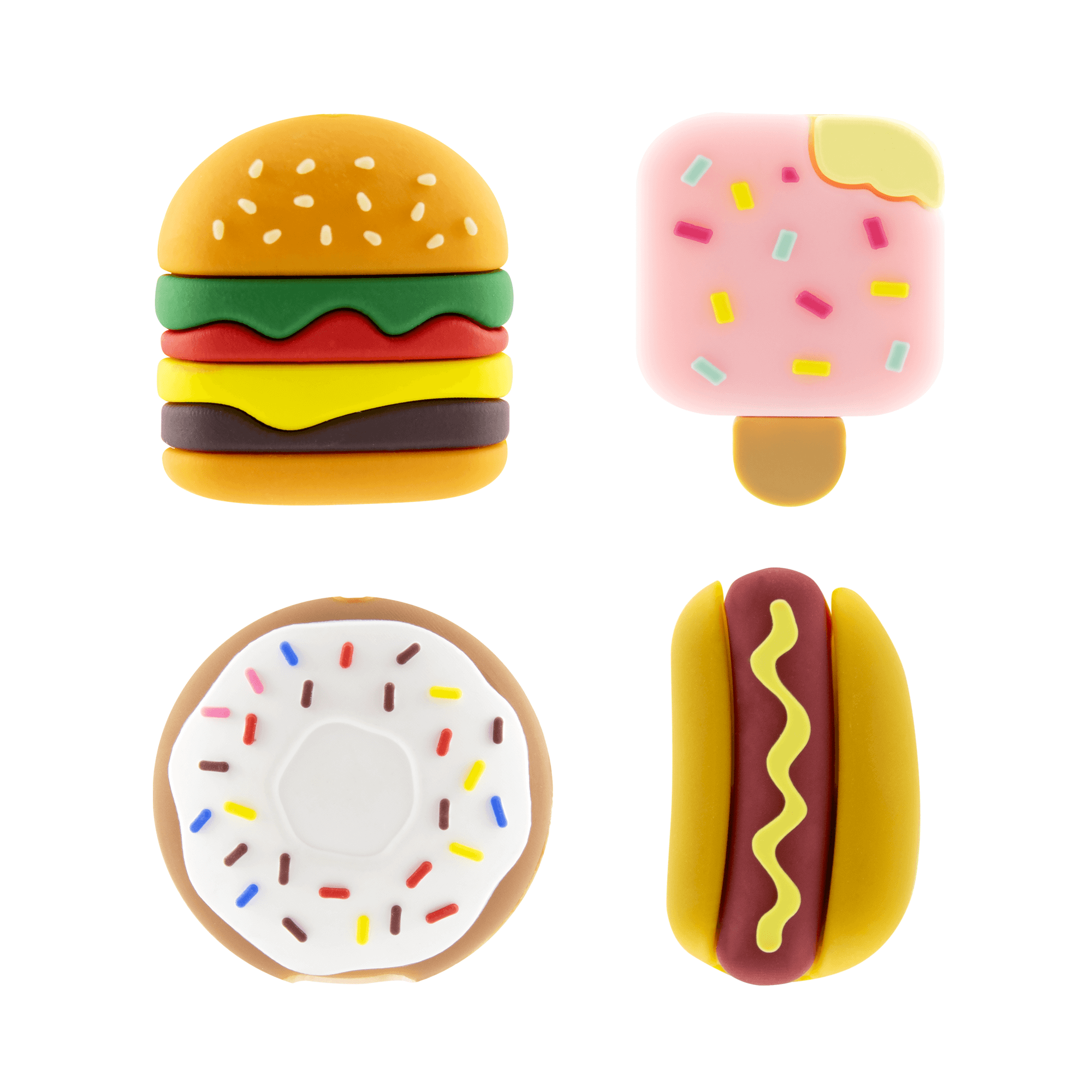 Cable Protectors Novelty Food - Assorted 4 Pack