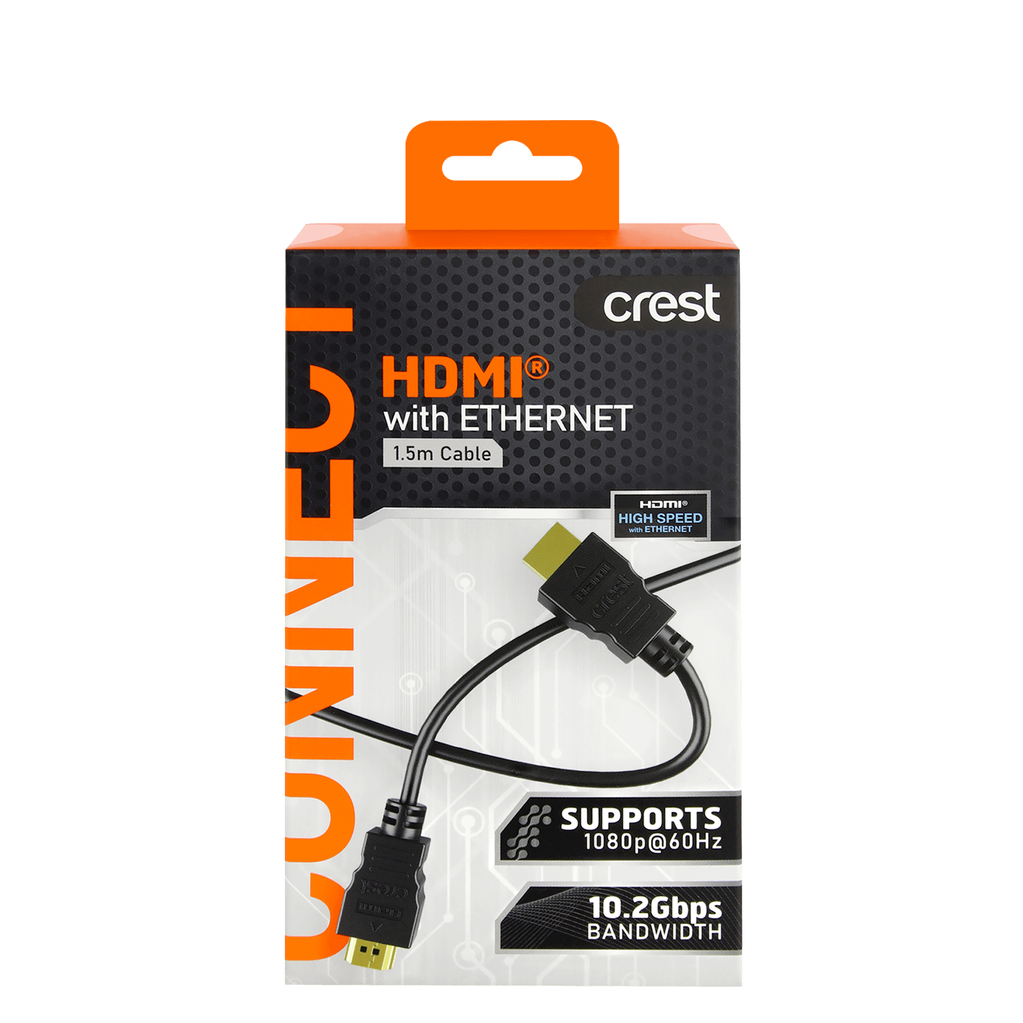 HDMI Cable With Ethernet 10.2Gbps 1.5M