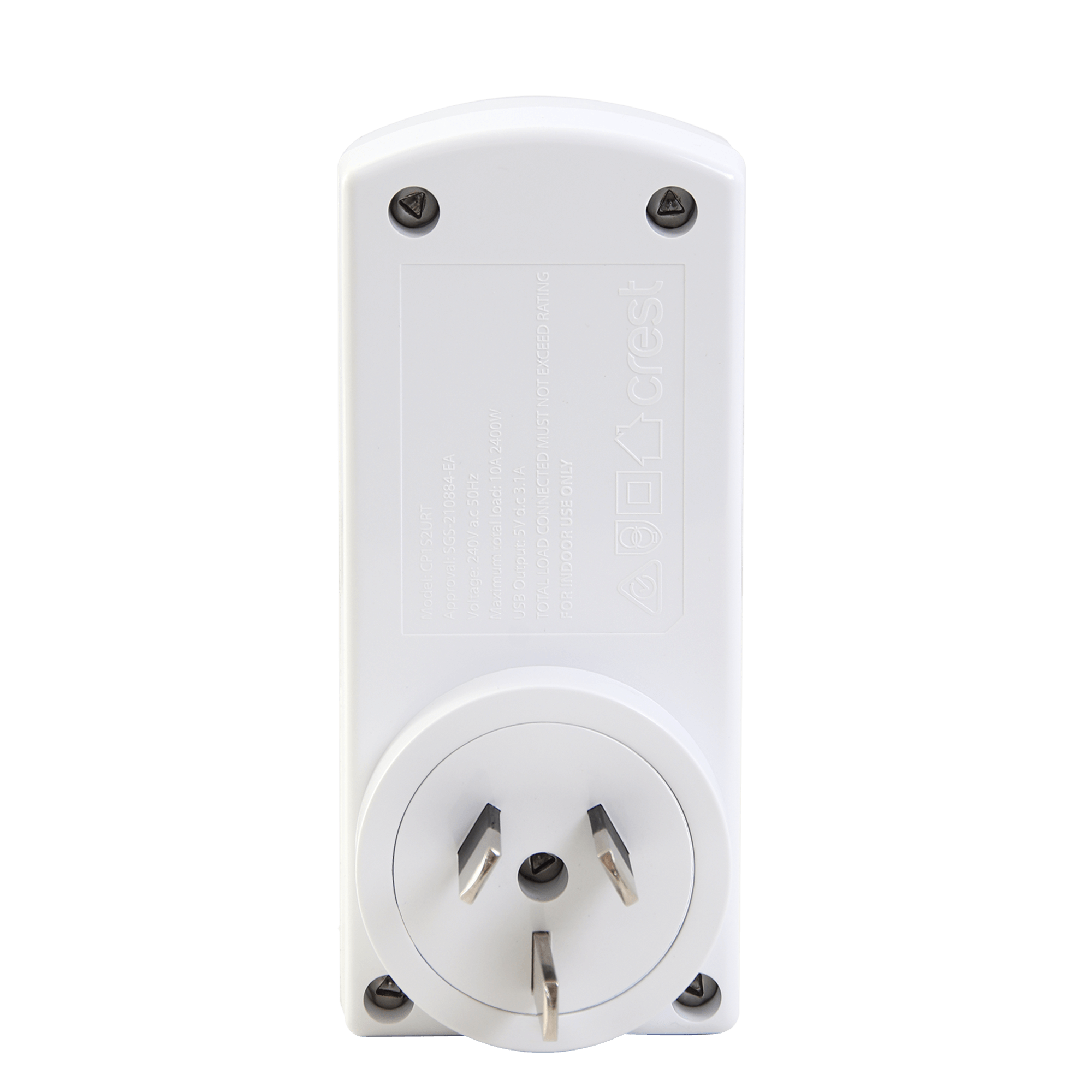 Power Adaptor 1 Socket 2 USB Outlets