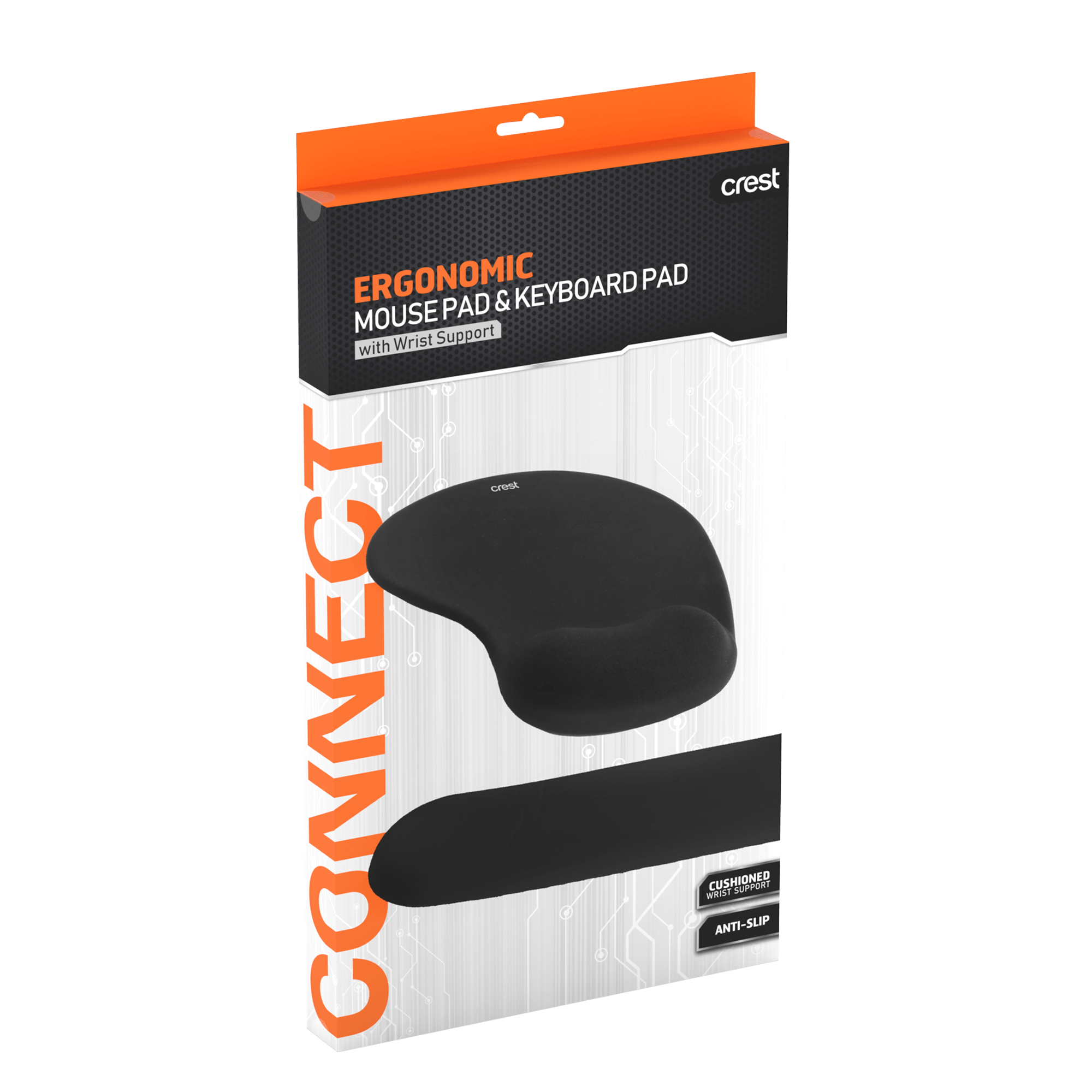 Ergonomic Mouse and Keyboard Pad