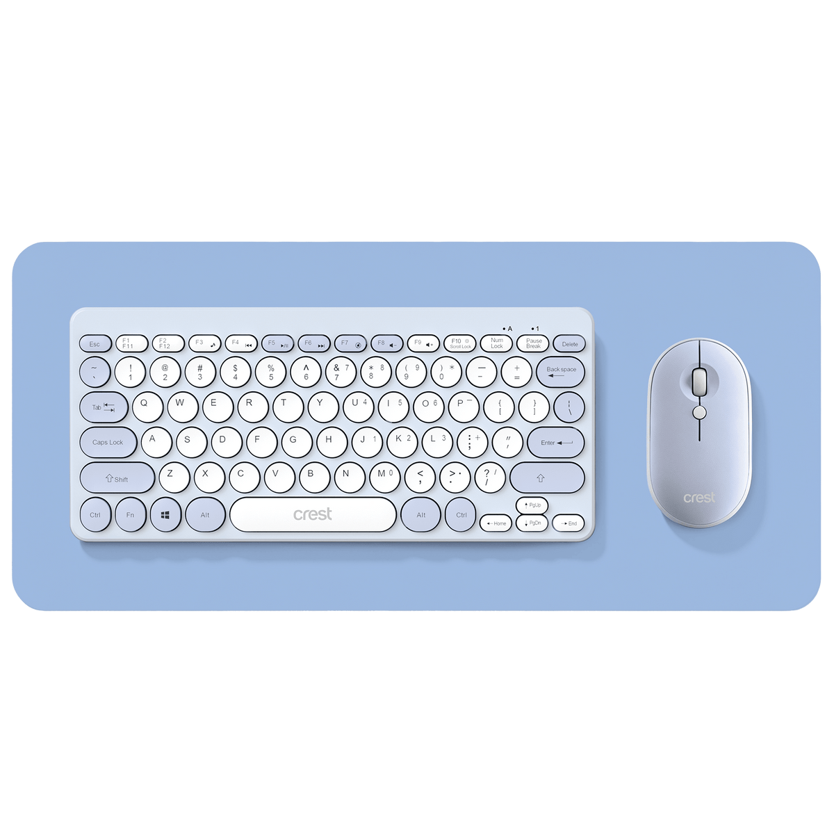 3 in 1 Wireless Keyboard Combo Blue