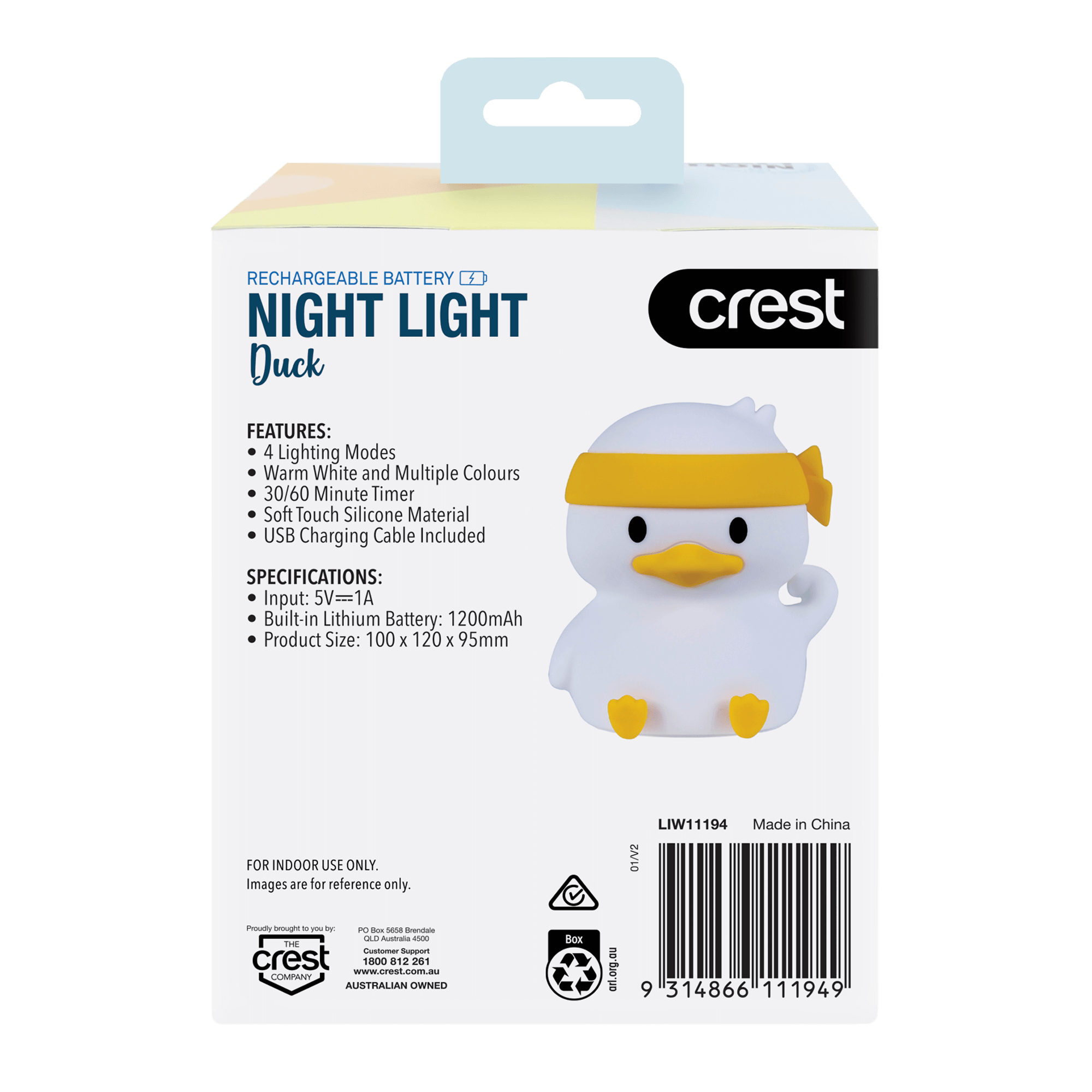 Duck LED Night Light