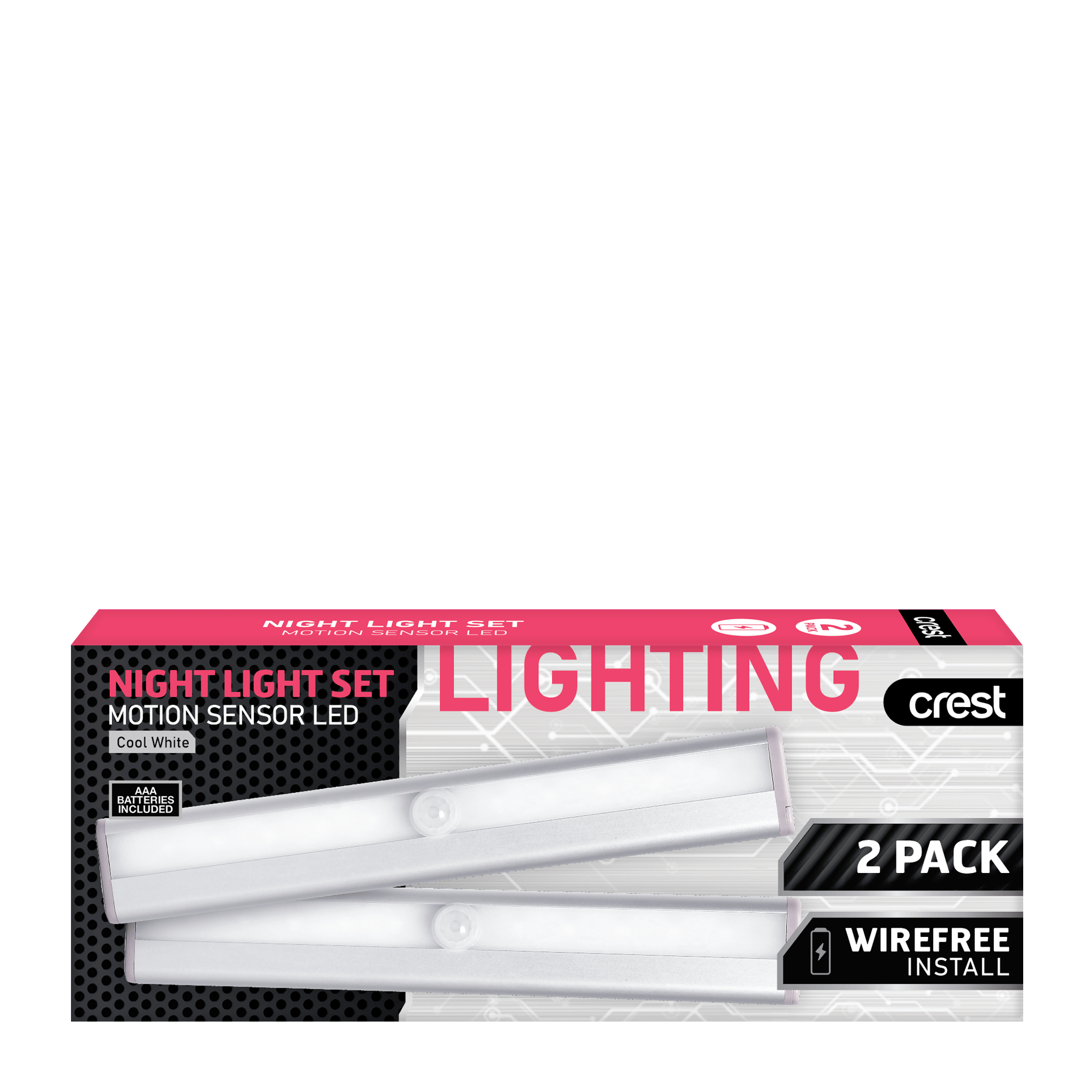 Motion Sensor Night Light Cool - 2 Pack