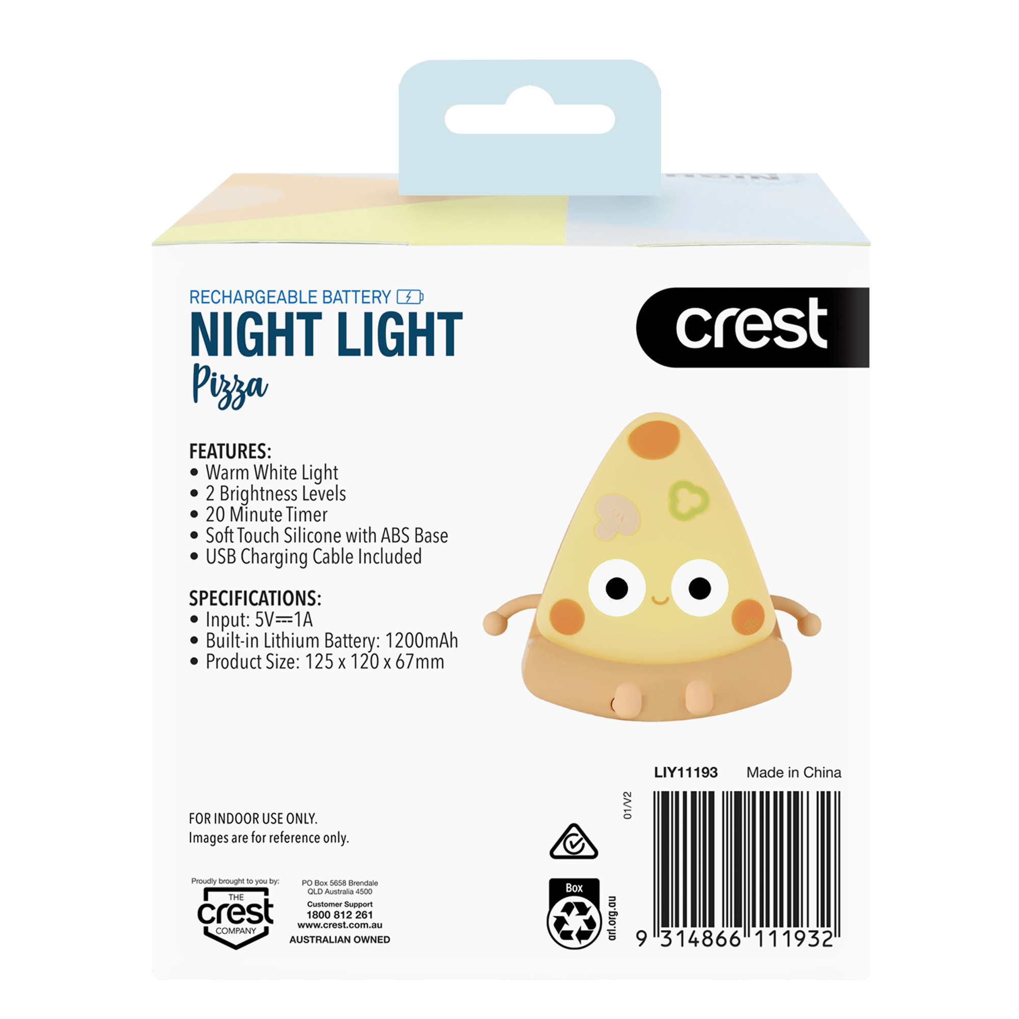 Pizza LED Night Light