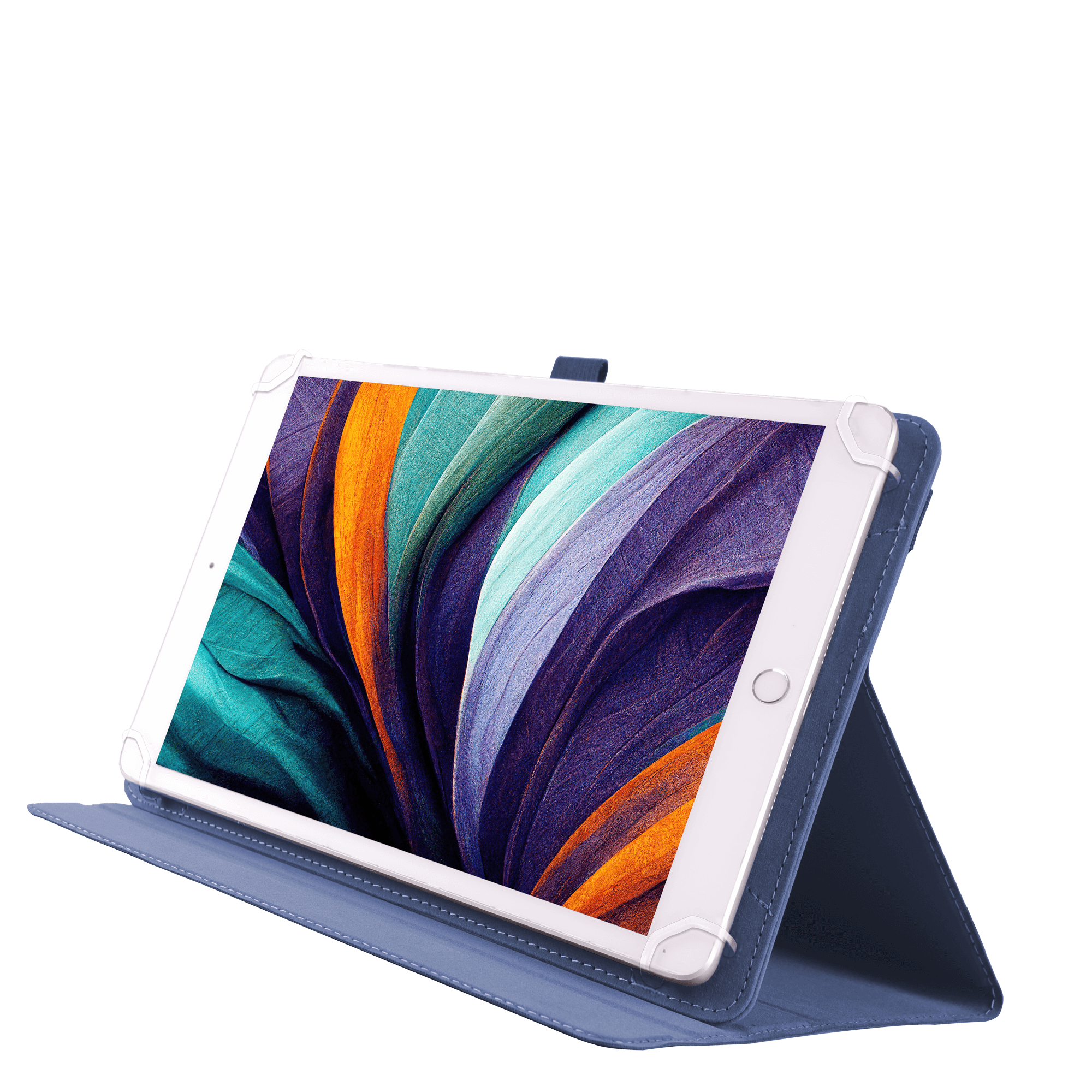 TechXtras Universal Tablet Case iPad 9" to 11'' - Navy