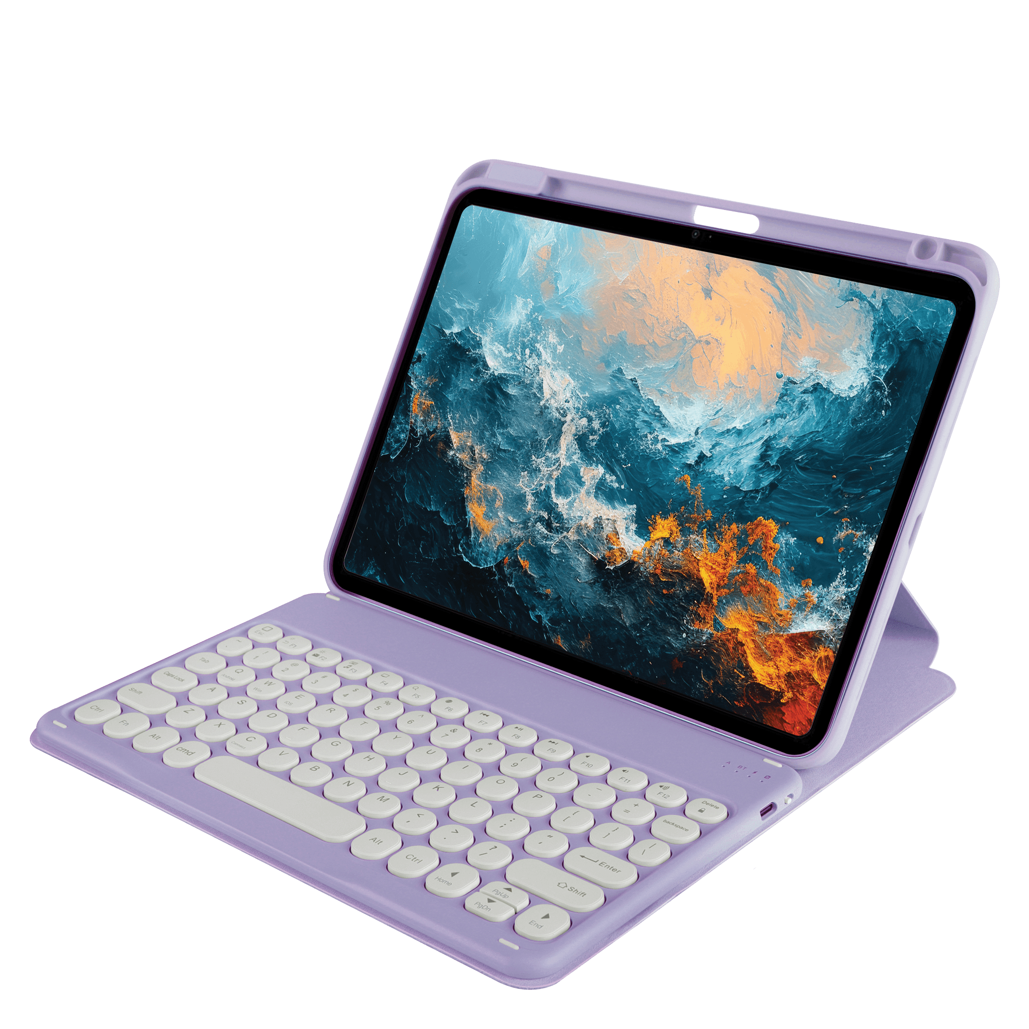 TechXtras 360° Screen Rotating Tablet Case iPad 10.9'' – Lavender