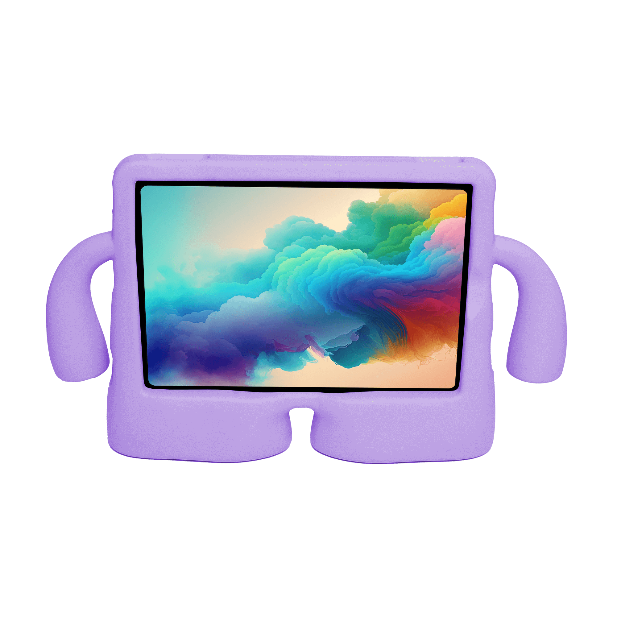 TechXtras Portable Bumper Tablet Case iPad 10.2" - Lavender