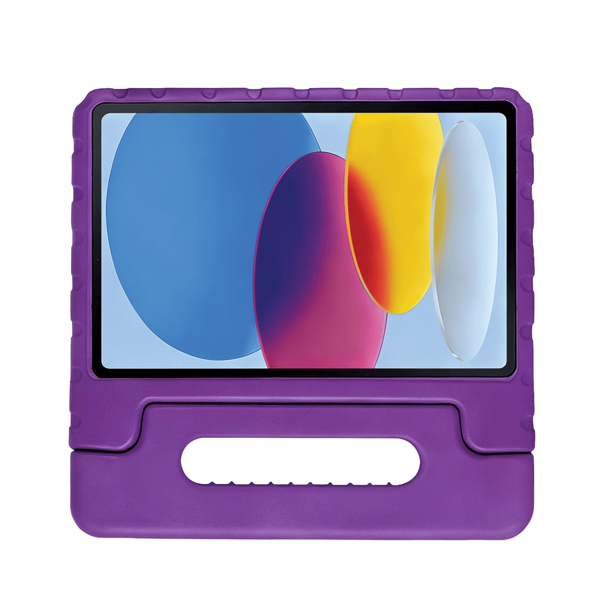 TechXtras Portable Bumper Tablet Case iPad 11" A16/10.9" 10th Gen - Purple