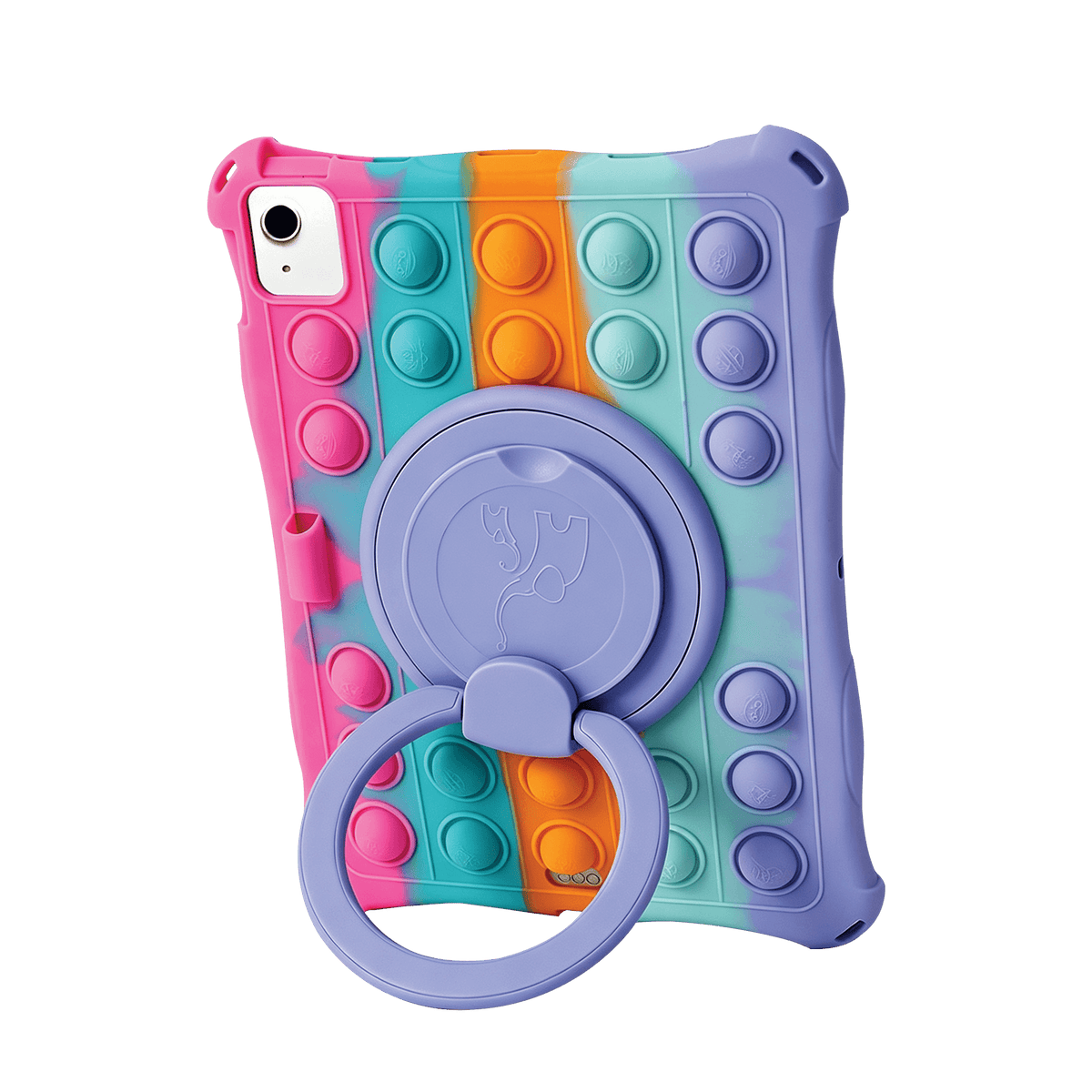 TechXtras Kids Tablet Case iPad 11" A16/10.9" 10th Gen - Bubble with Kickstand