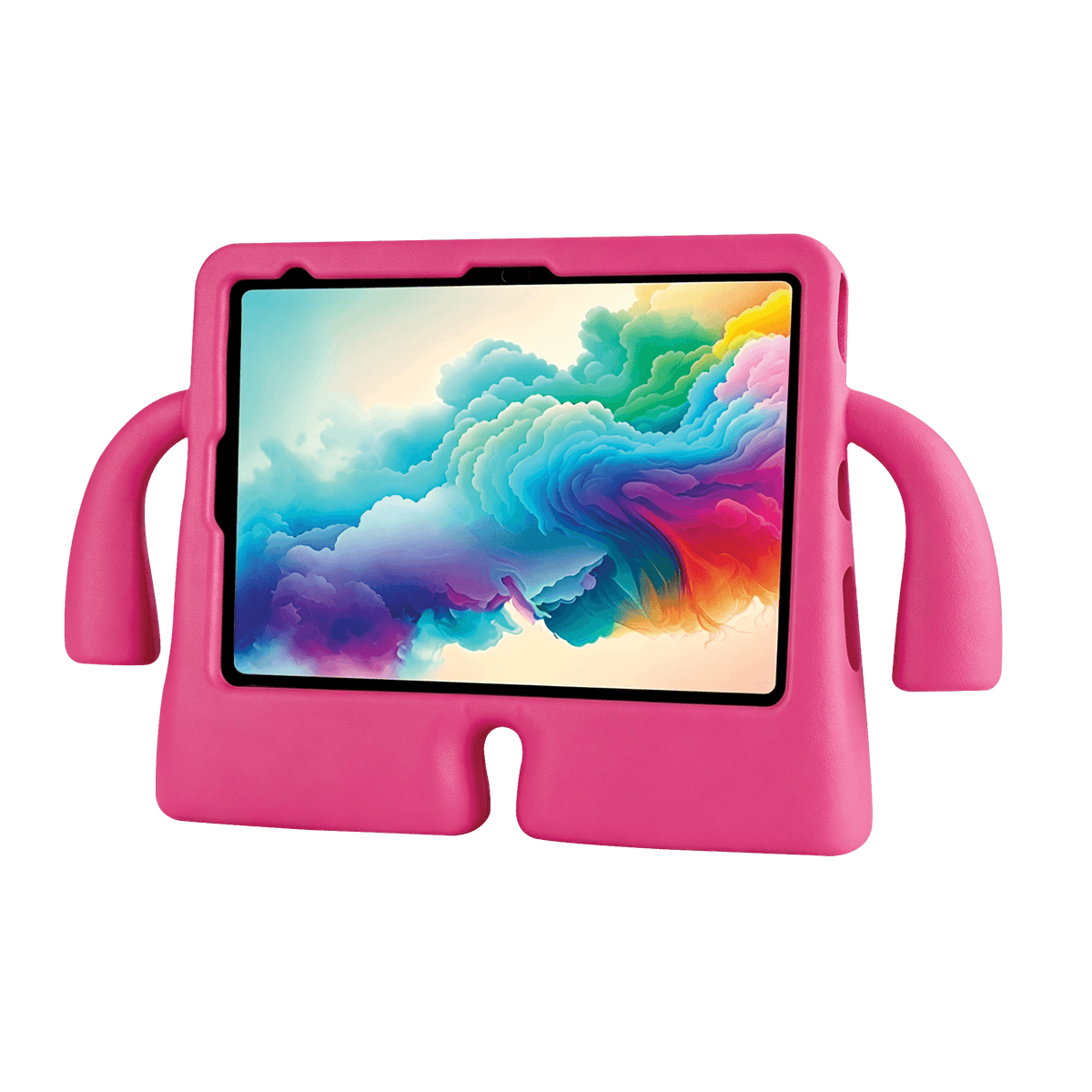 Techxtras Bumper Tablet Case with Handles iPad 11" A16/10.9" 10th Gen - Pink