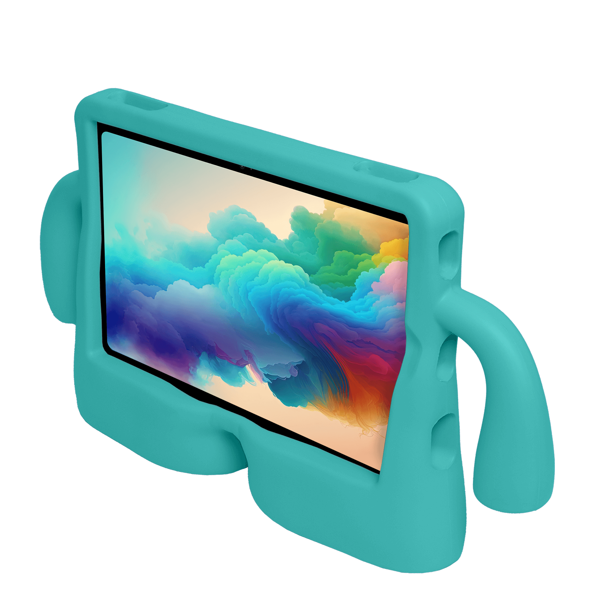 Crest TechXtras Portable Bumper Tablet Case iPad 10.9'' and Pro 11'' - Turquoise