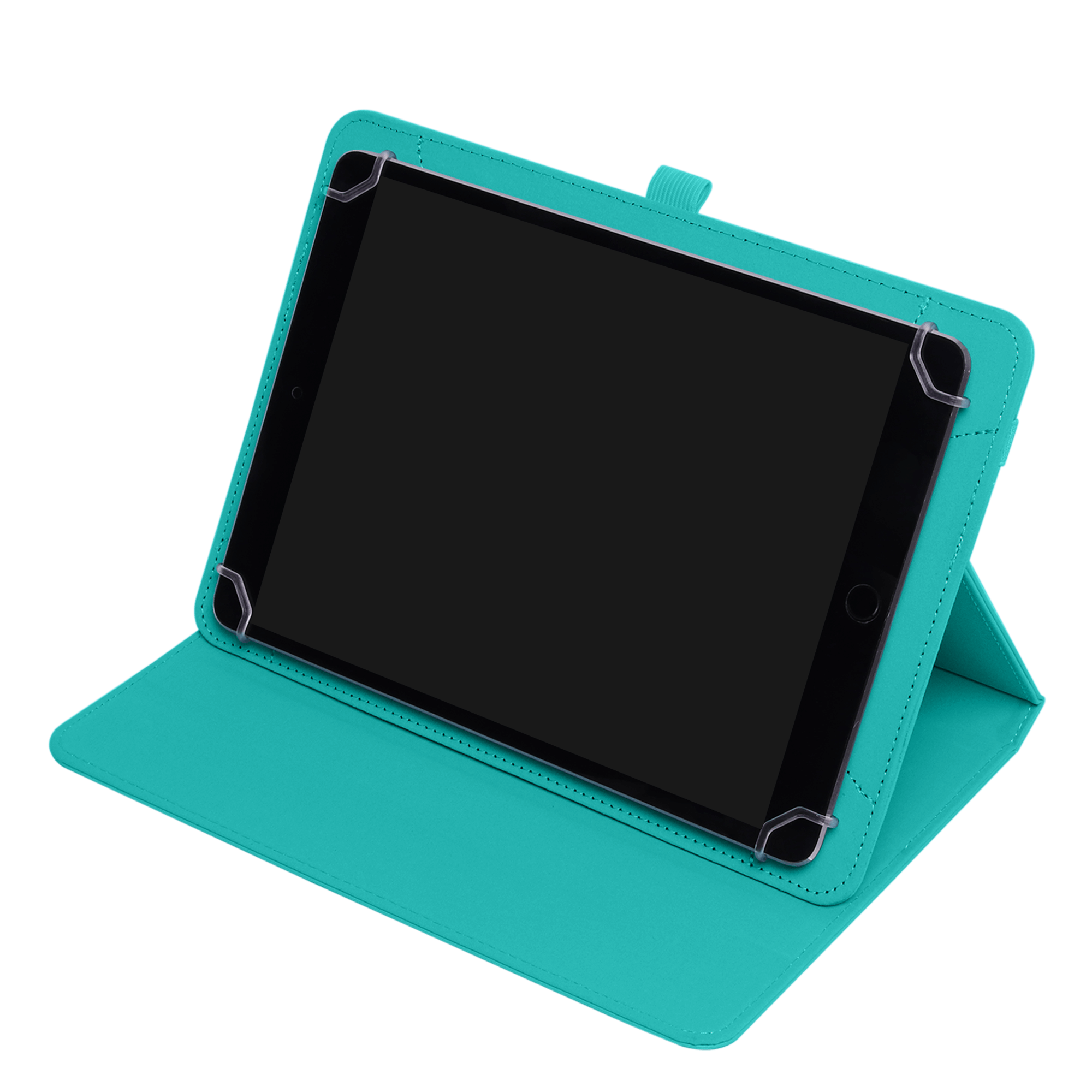 TechXtras Universal Tablet Case iPad 9" to 11'' - Turquoise