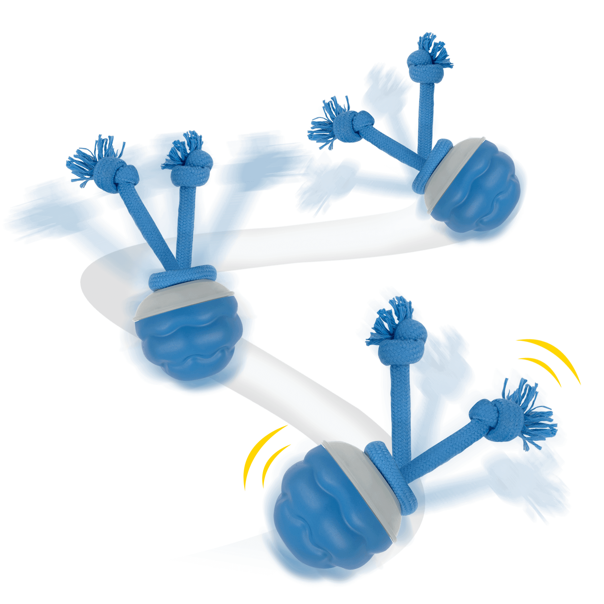 Interactive Dog Toy Spin Tug