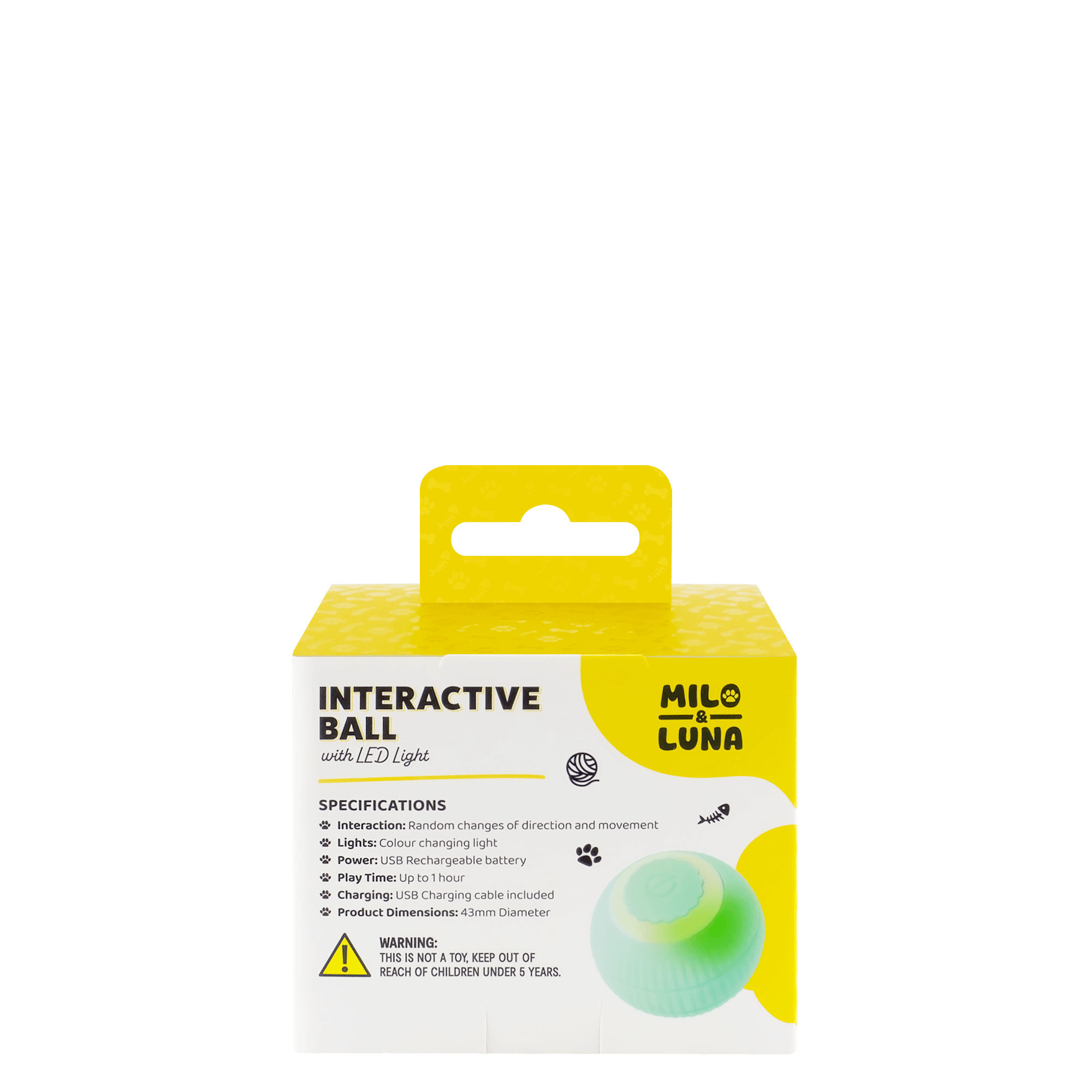 Interactive Ball Blue