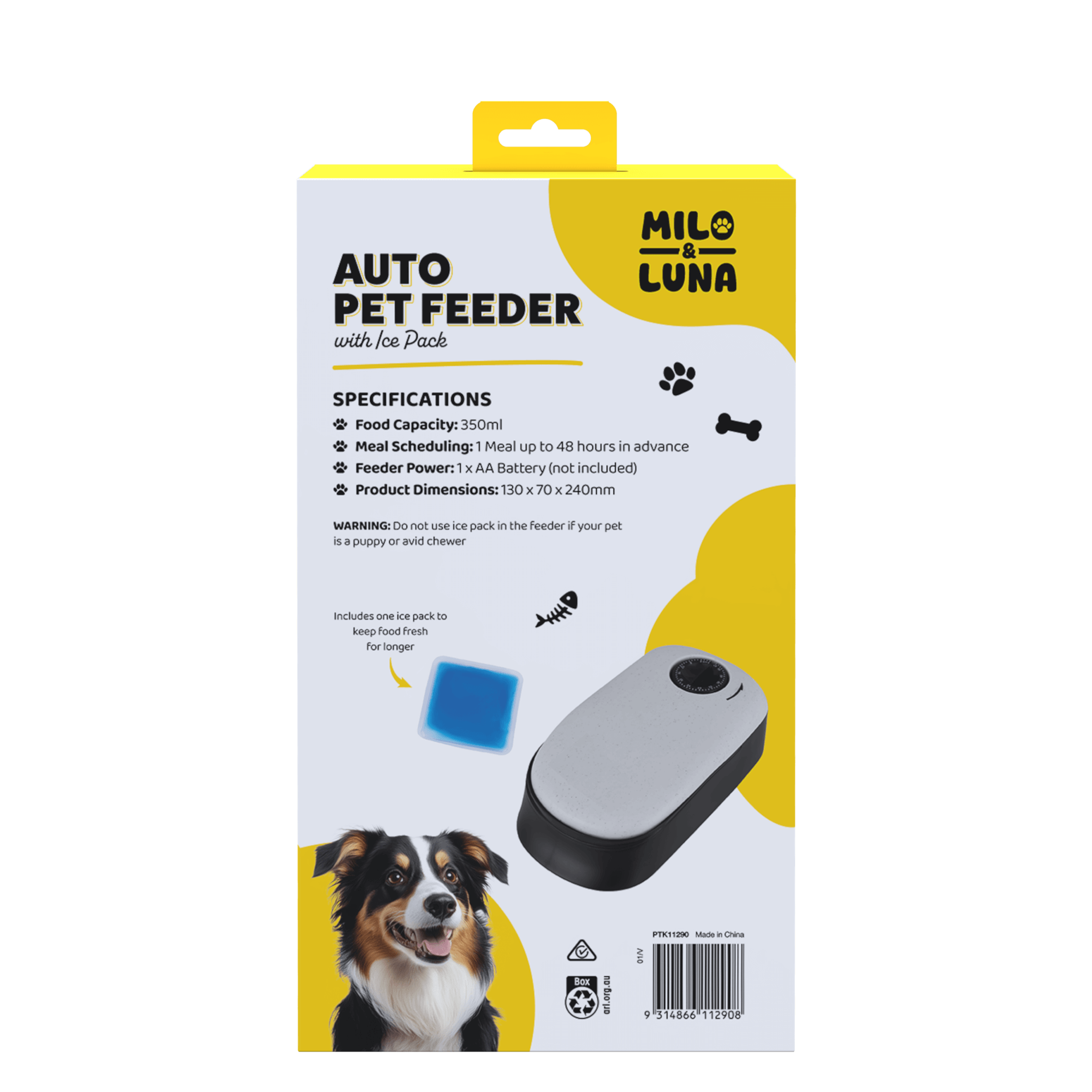 Auto Pet Feeder Single