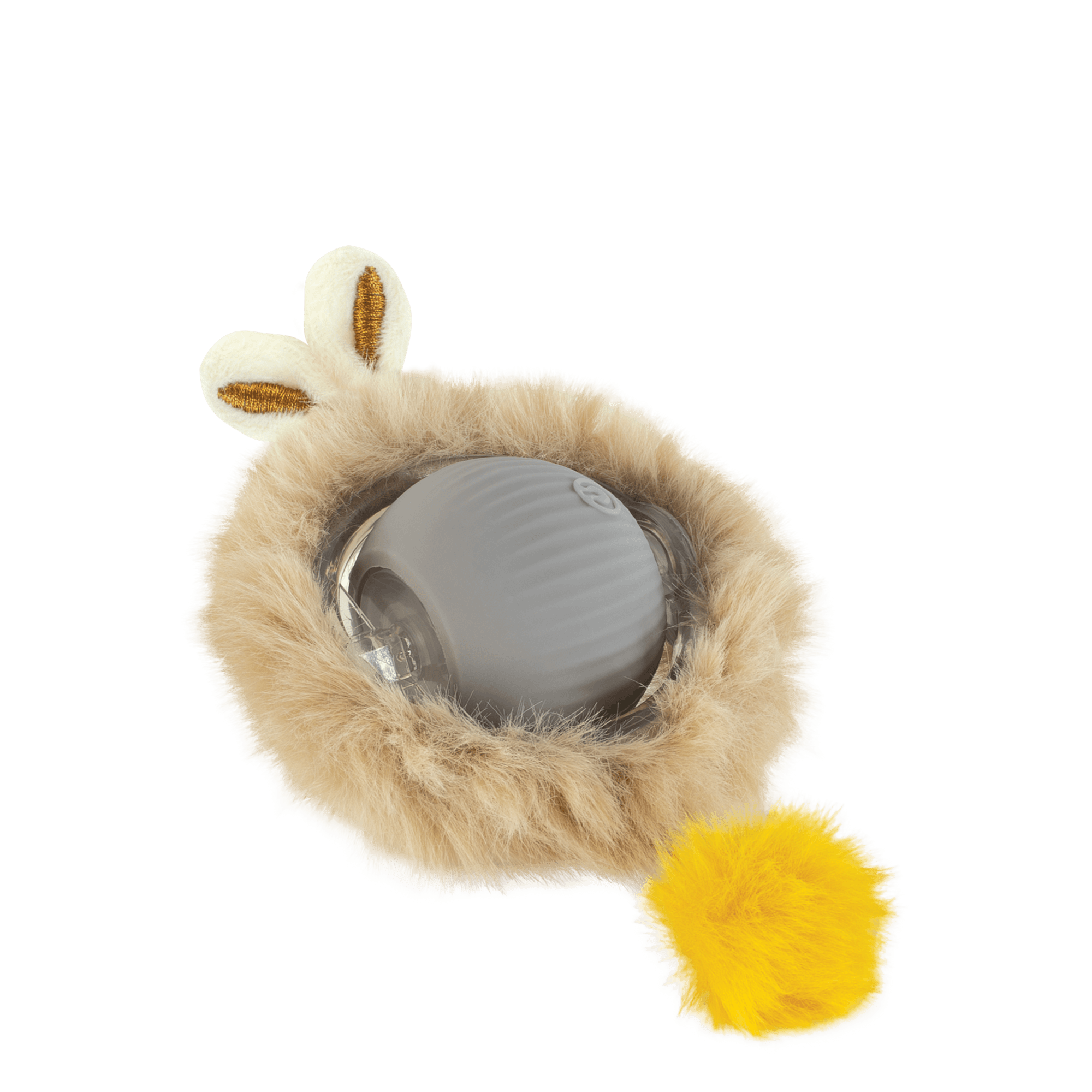 Interactive Ball with Furry Ring