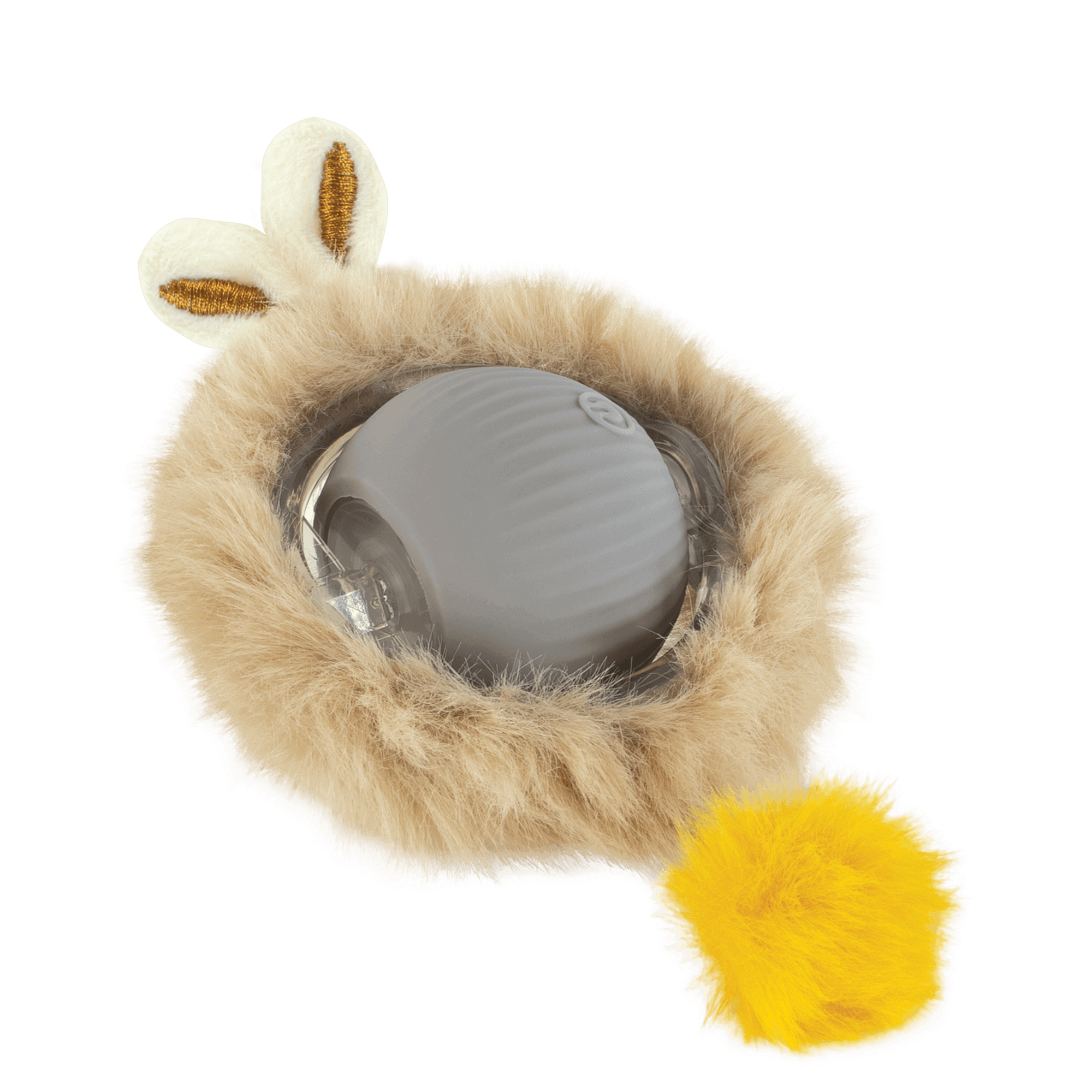 Interactive Ball with Furry Ring