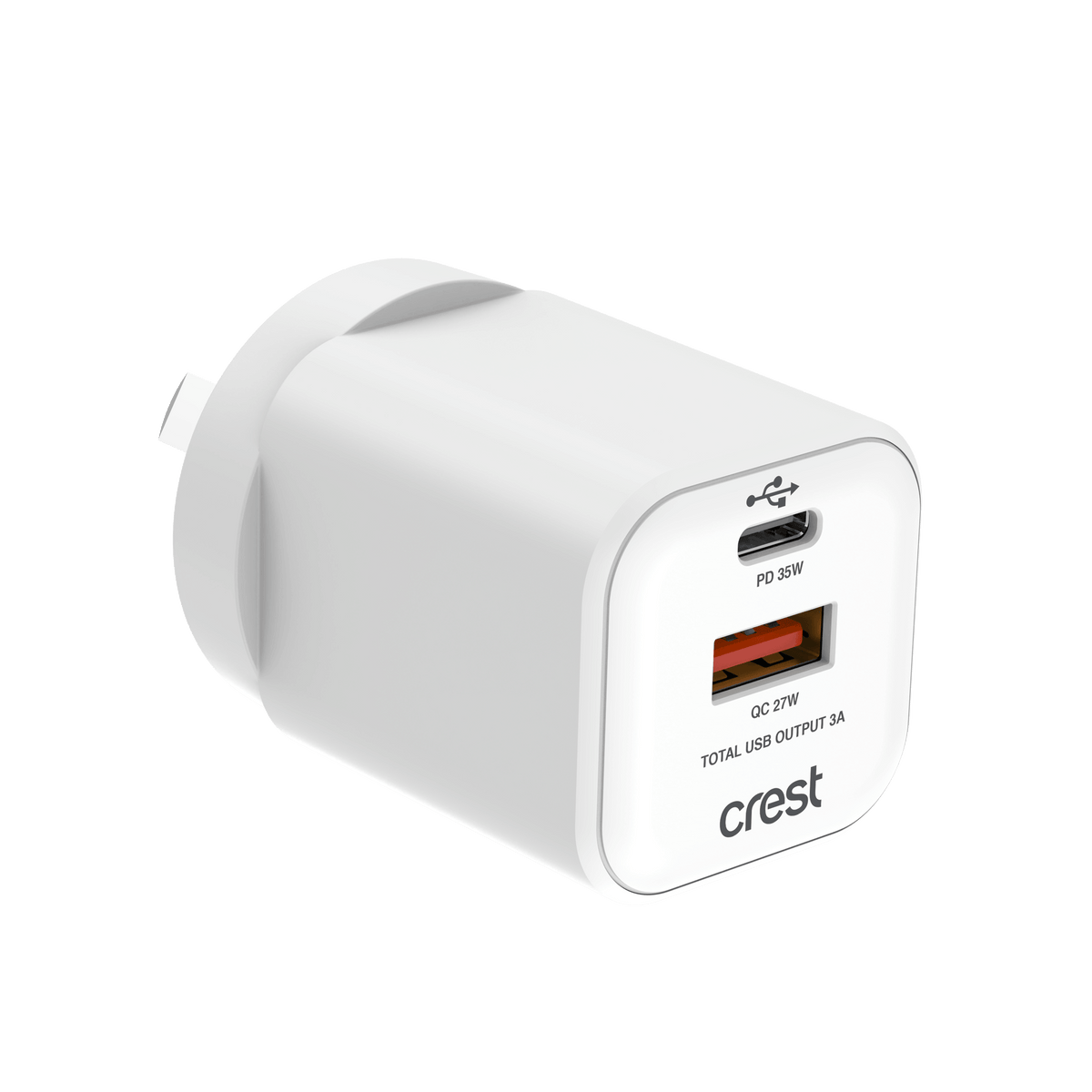 35W PD USB-A & USB-C Wall Charger