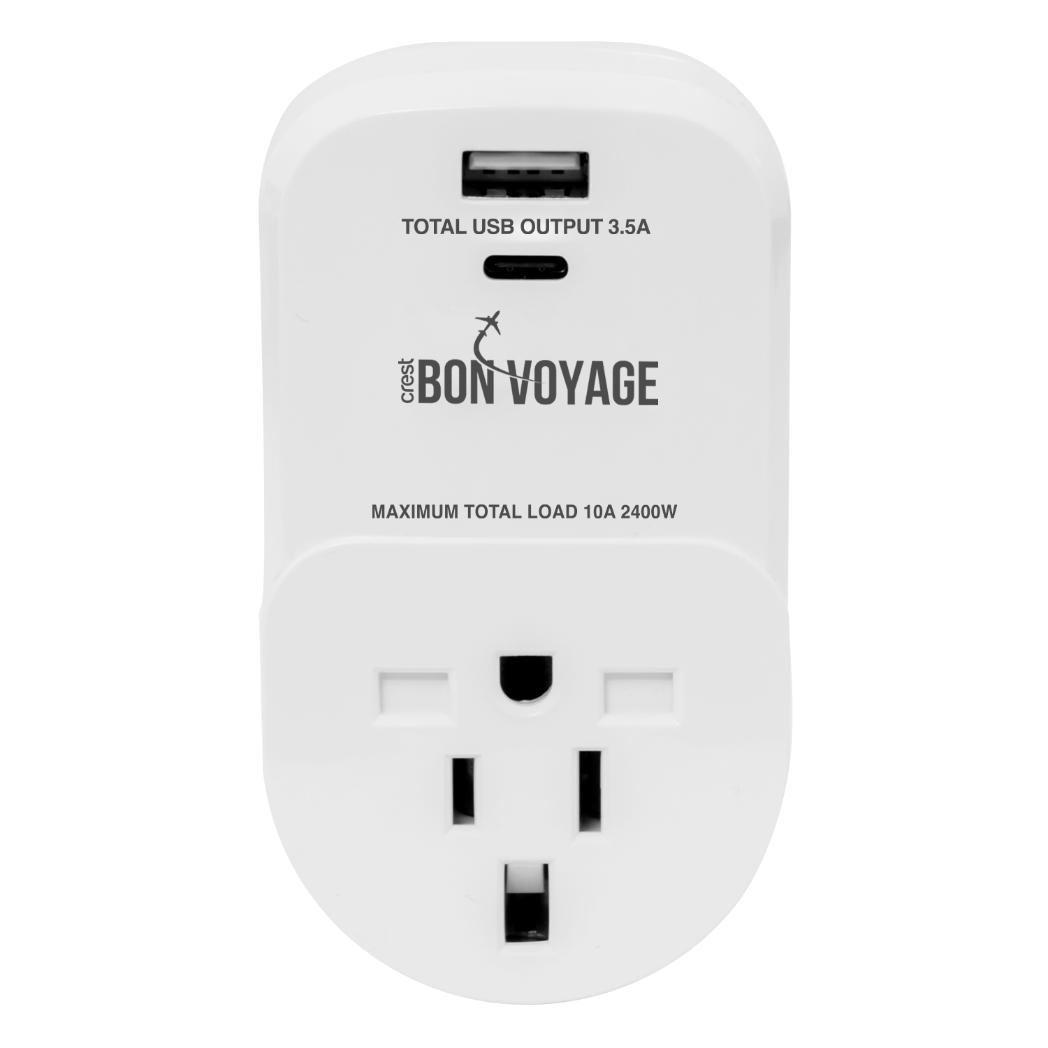 Bon Voyage USA UK HK Inbound Adaptor