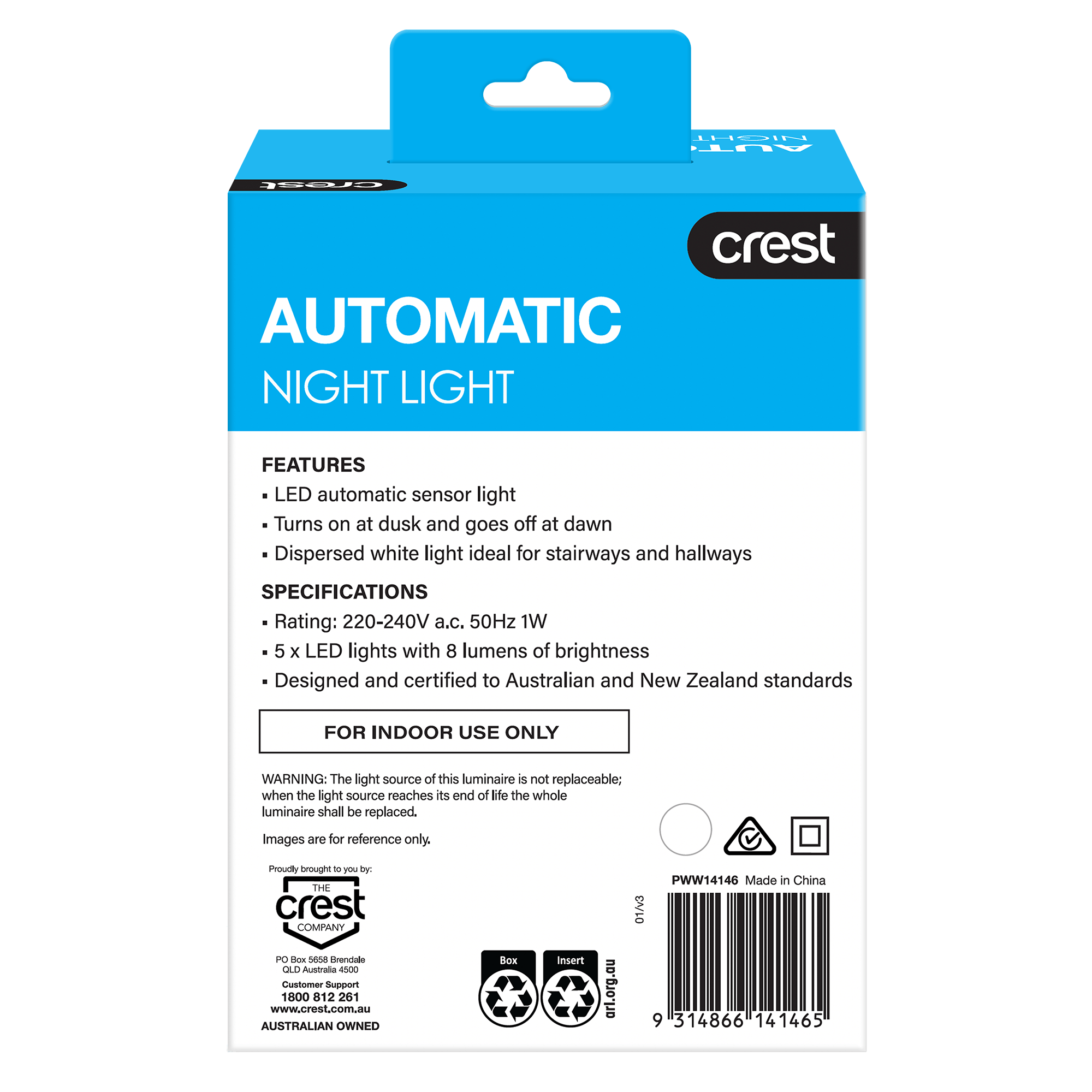 Automatic Night Light