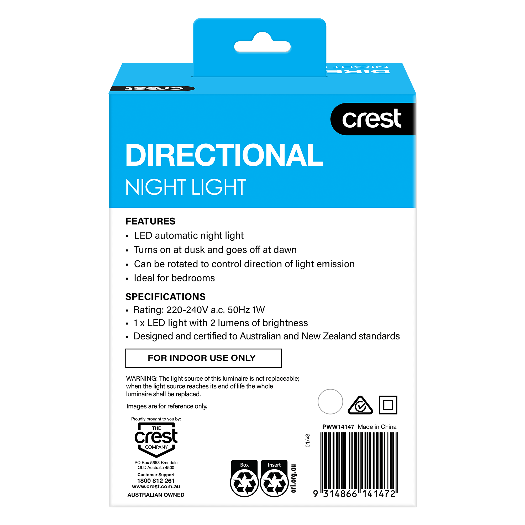 Directional Night Light