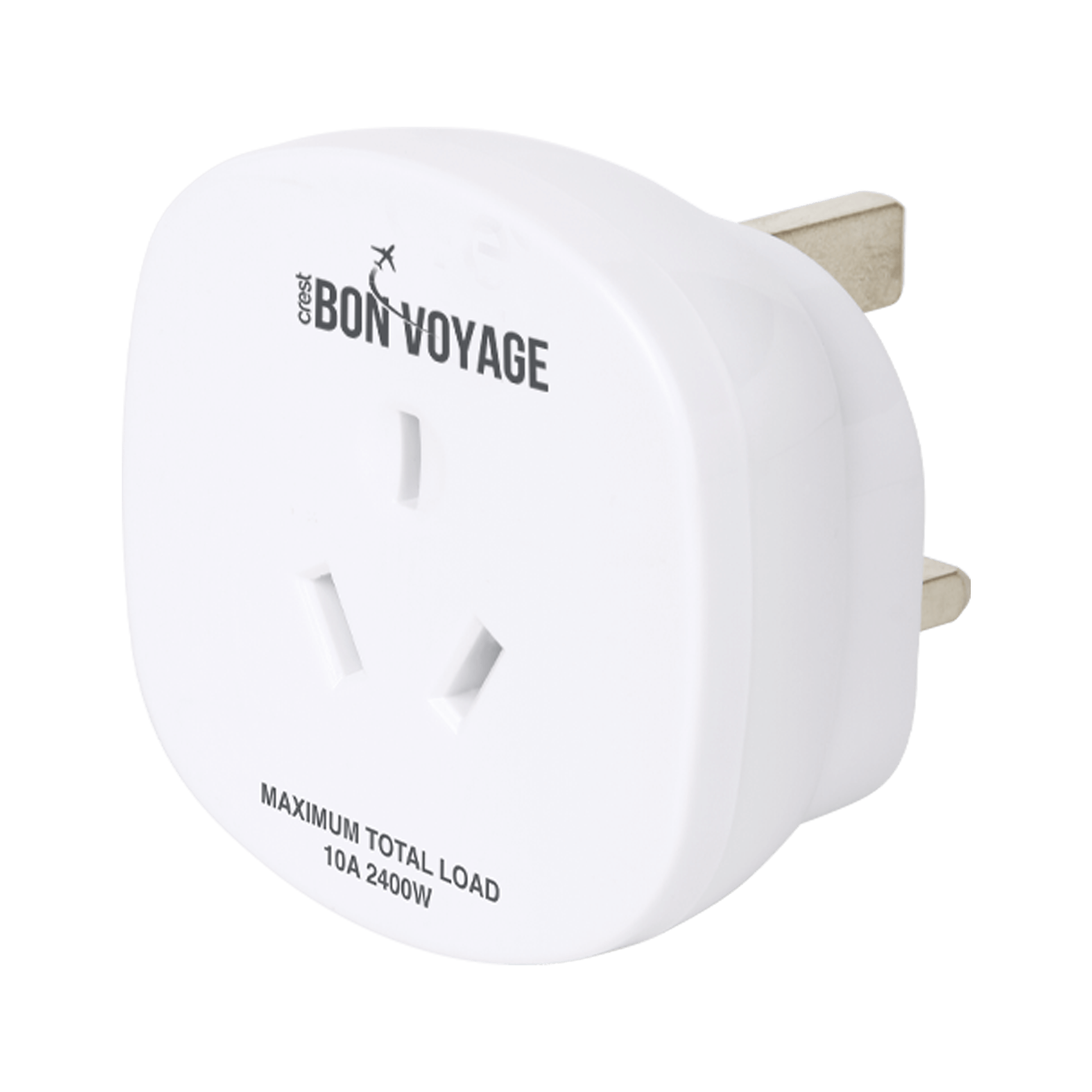 Bon Voyage UK HK Twin Pack Outbound Travel Adaptors