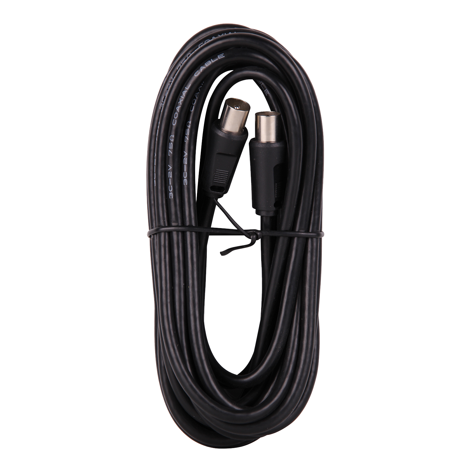 TV Antenna Cable Dual Shield Male To Male Connector 5M