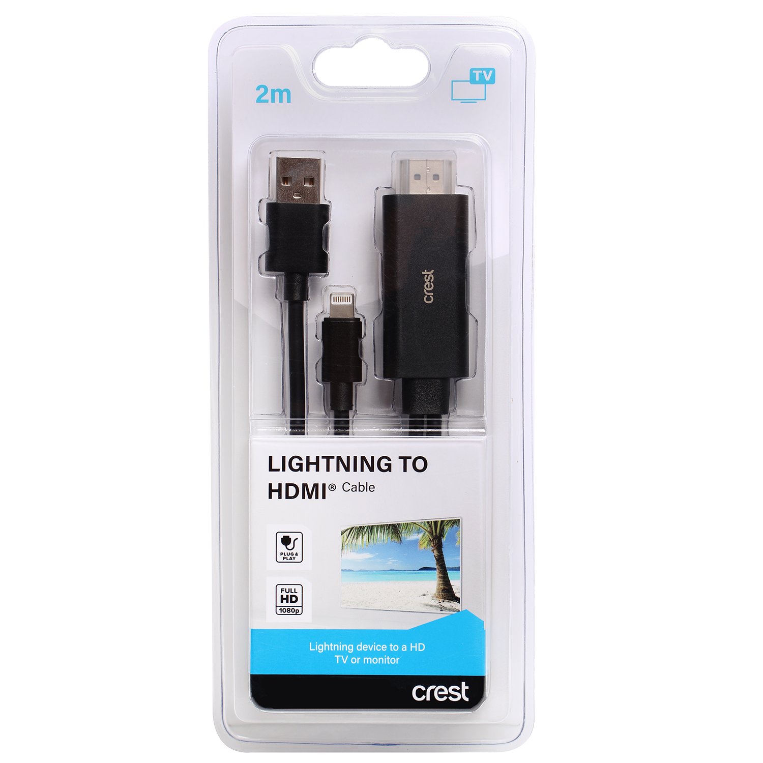 Lightning to HDMI 2M