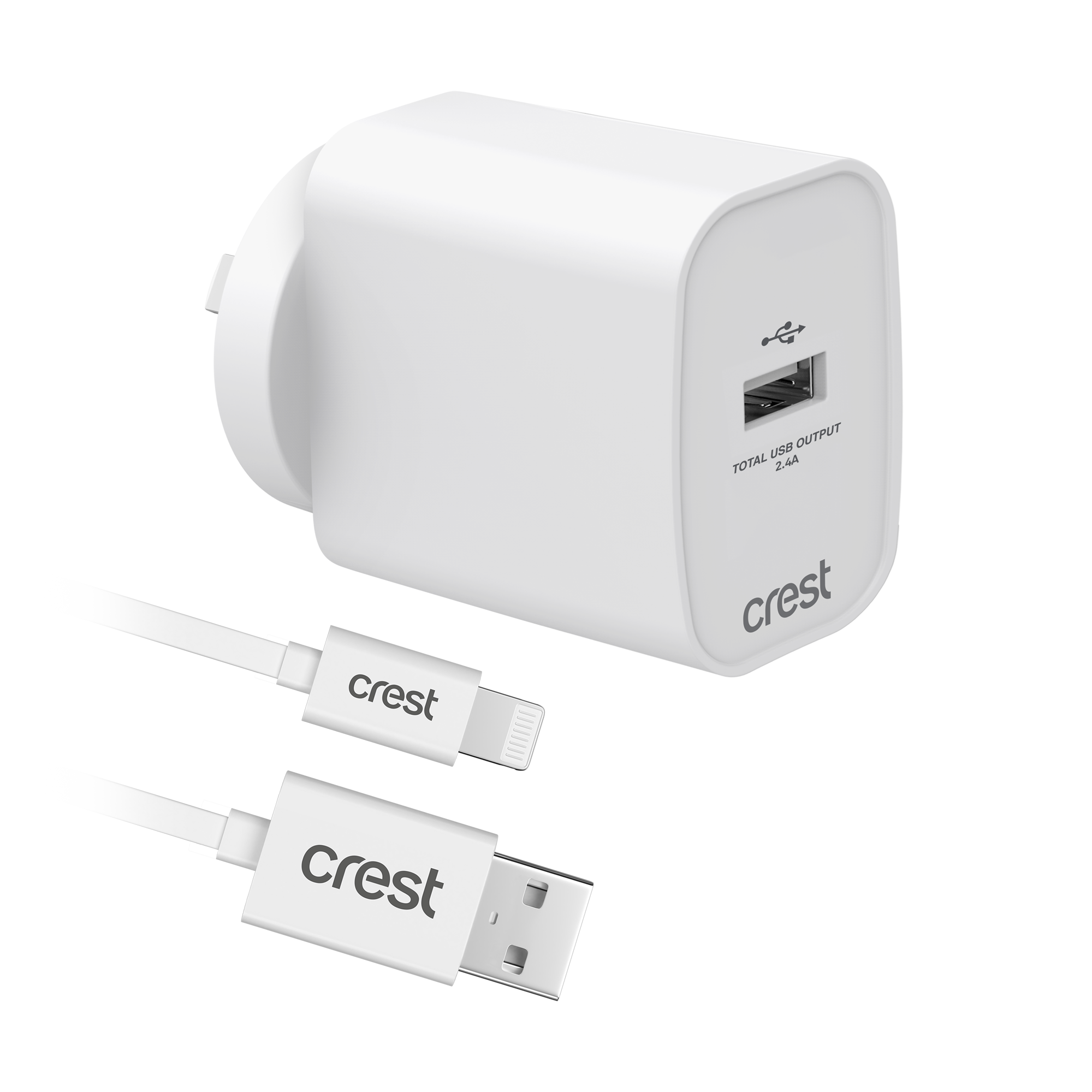 USB Wall Charger & Lightning Cable
