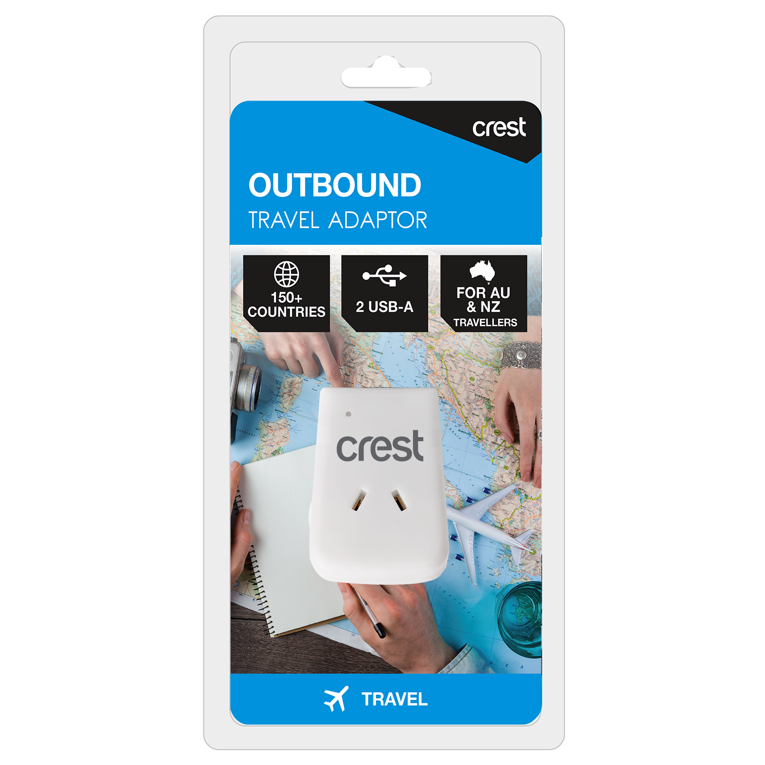 Crest Outbound Travel Power Adaptor