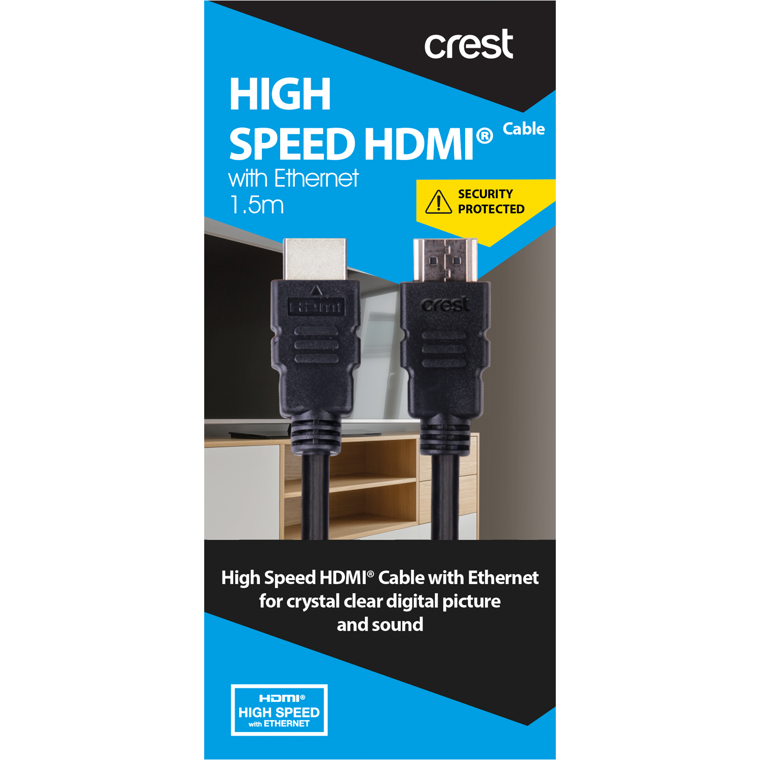 High Quality High Speed HDMI Cable - 1.5M