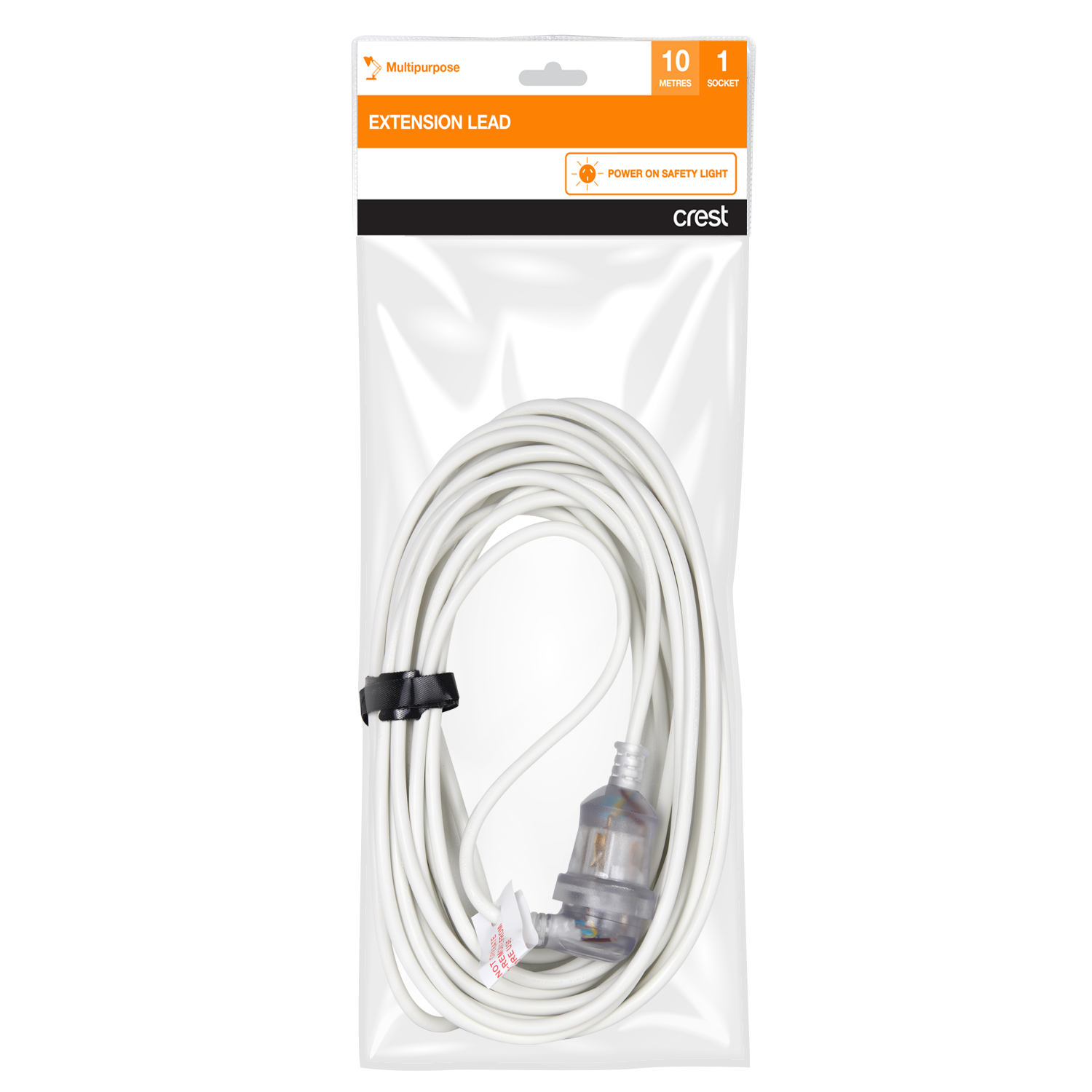 Extension Lead With Built-In Light 10M