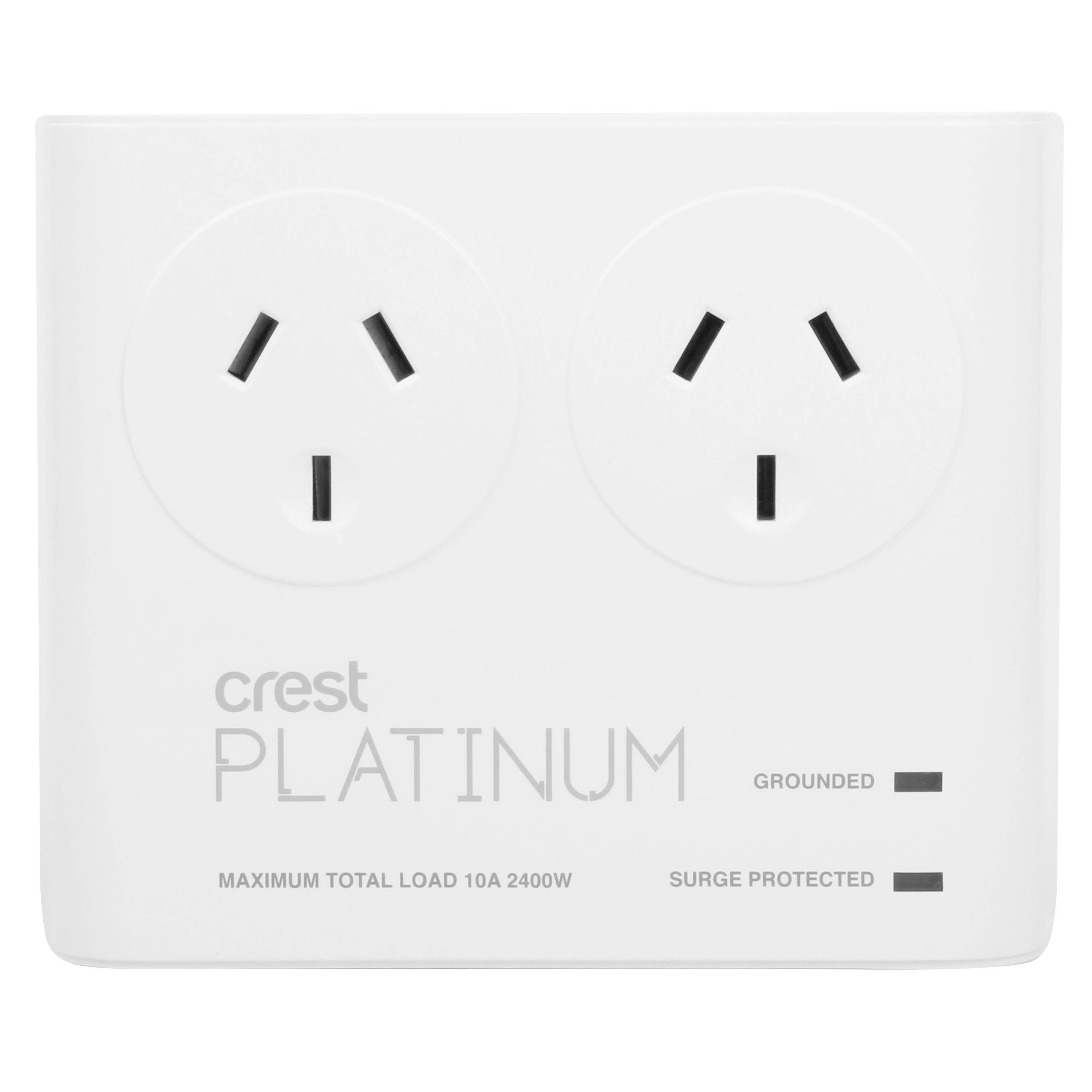 Platinum Surge Protector 2 Socket