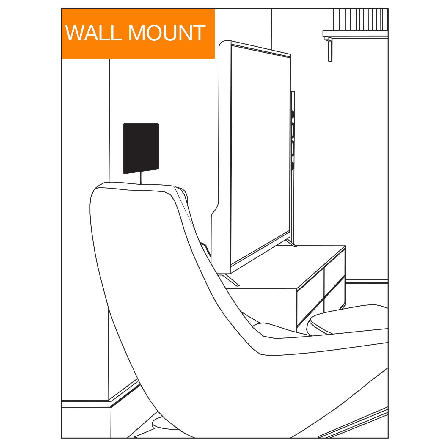 Indoor Antenna 25km Concealable