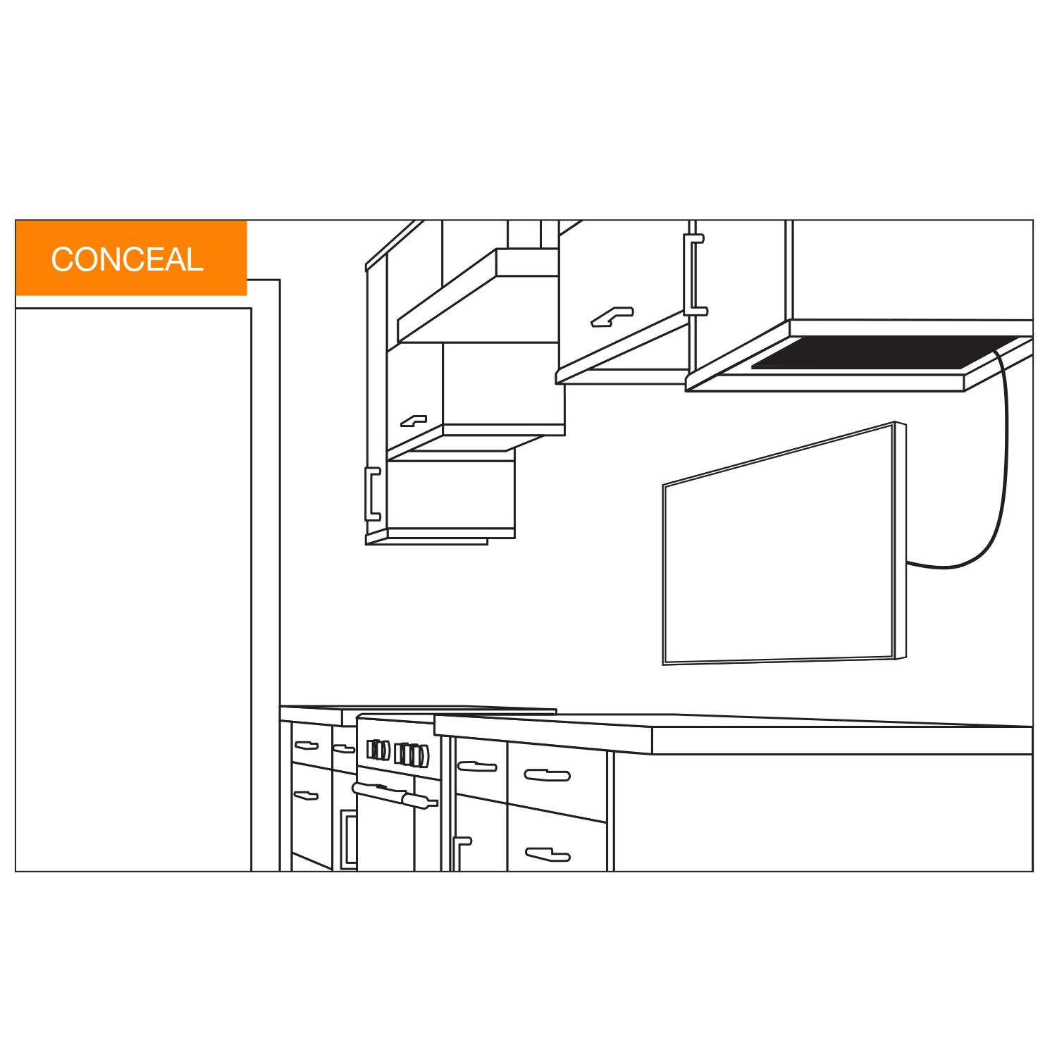 Indoor Antenna 25km Concealable