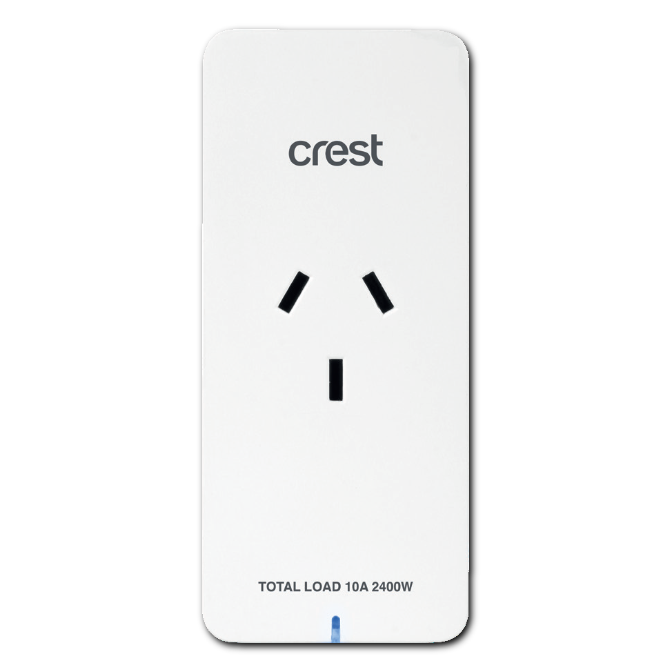 Smart Home Single Power Adaptor with 2 USB Ports