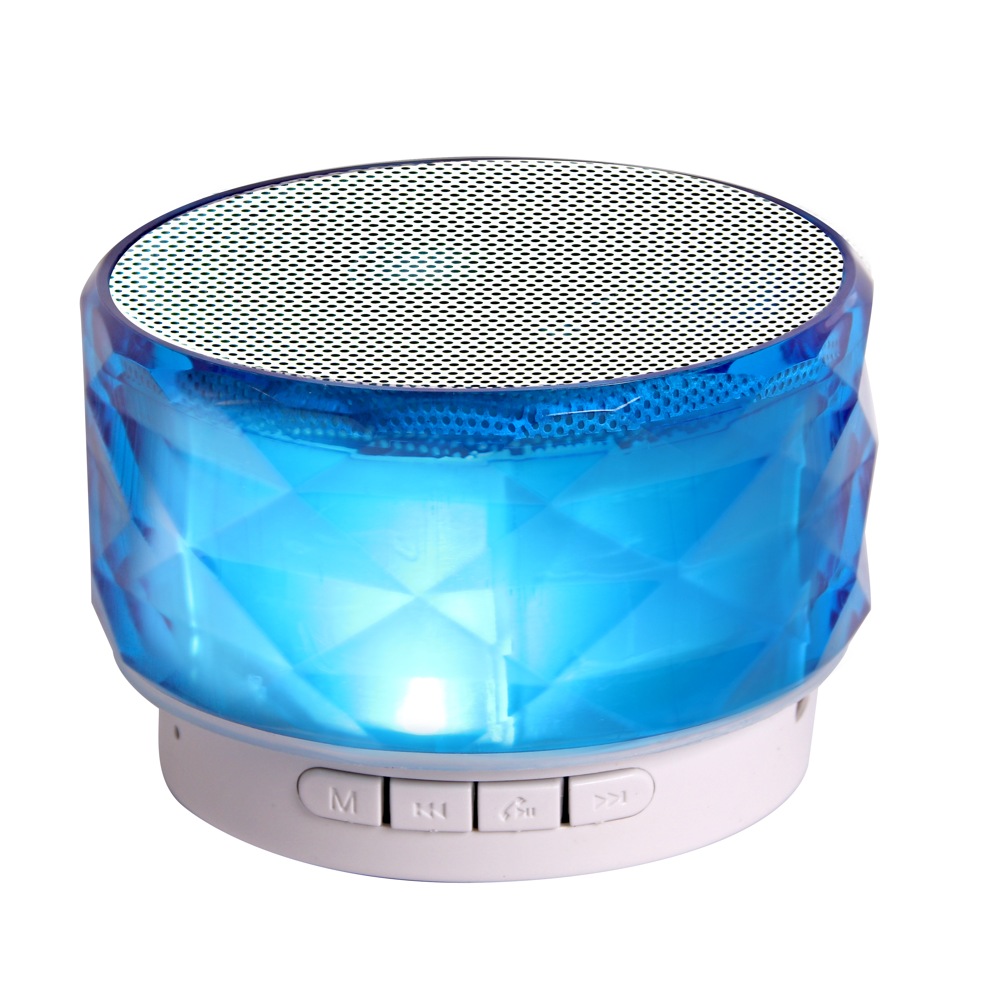 TechXtras Crystal Wireless Speaker - Blue