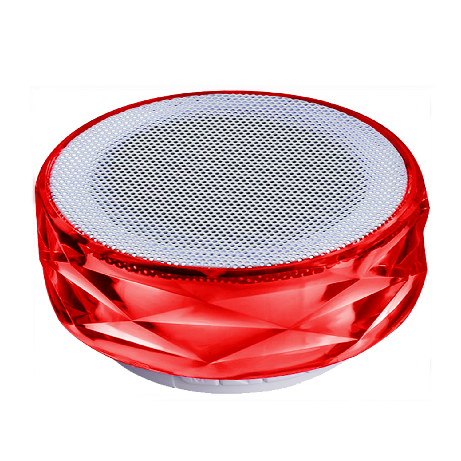 TechXtras Crystal Wireless Speaker - Red