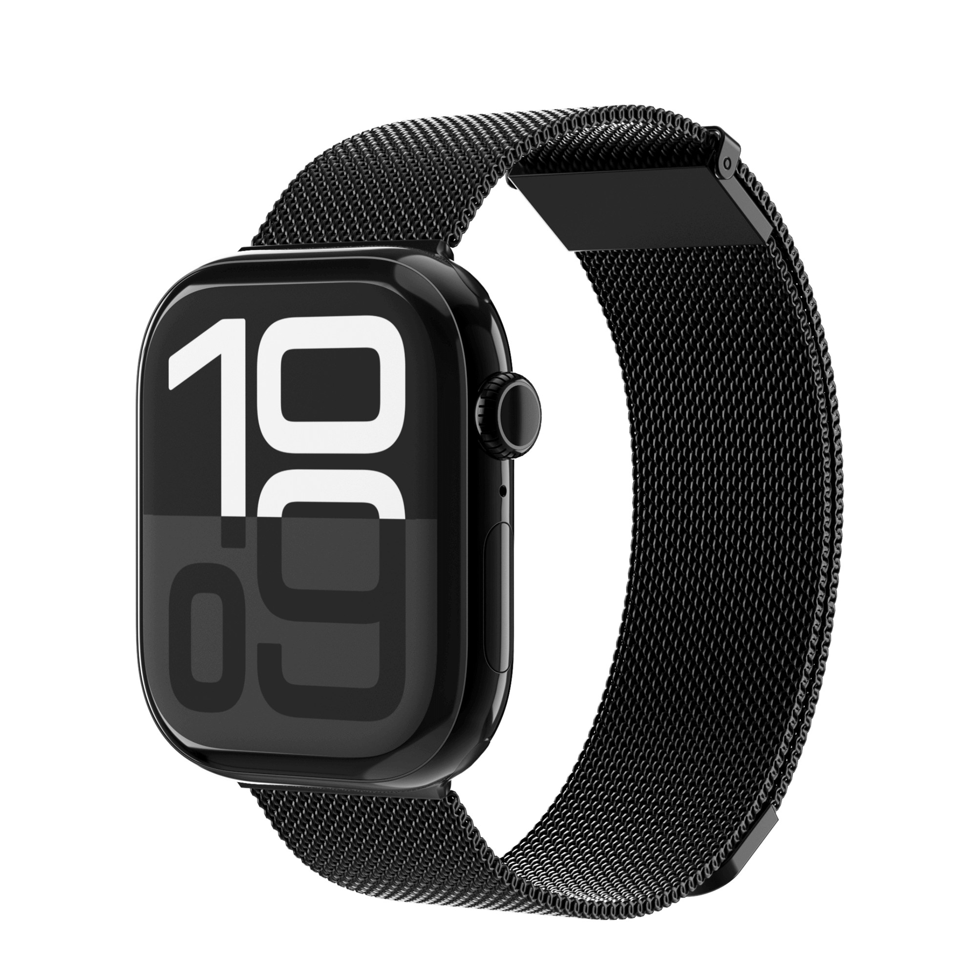 Vonmählen Watch Milanese Loop 2 Black - Case Size 1