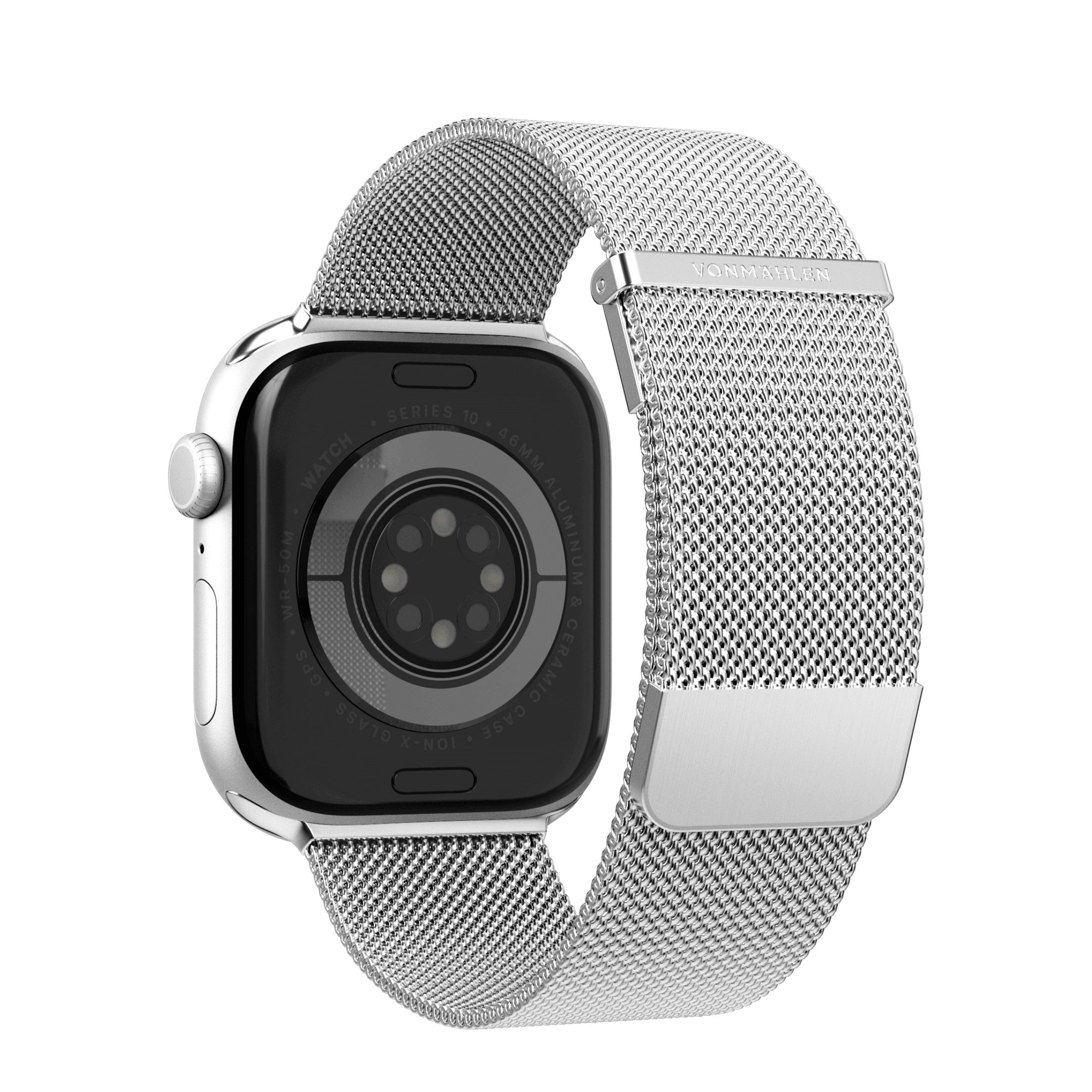 Vonmählen Watch Milanese Loop 2 Silver - Case Size 1