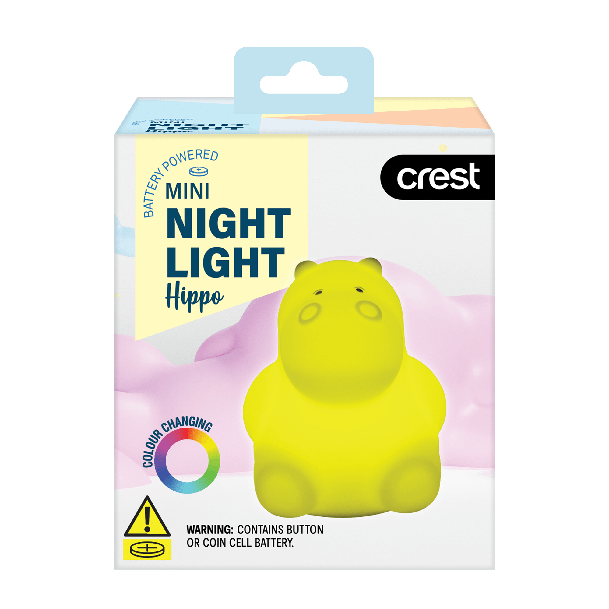Mini Night Light Hippo