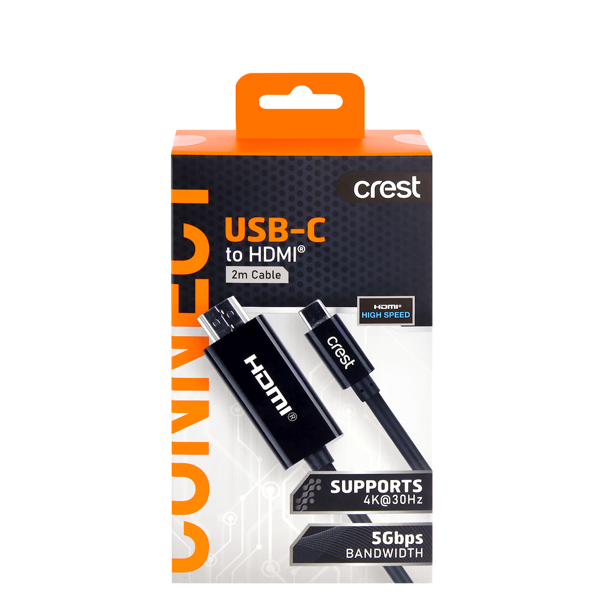 HDMI to USB-C Cable 2M