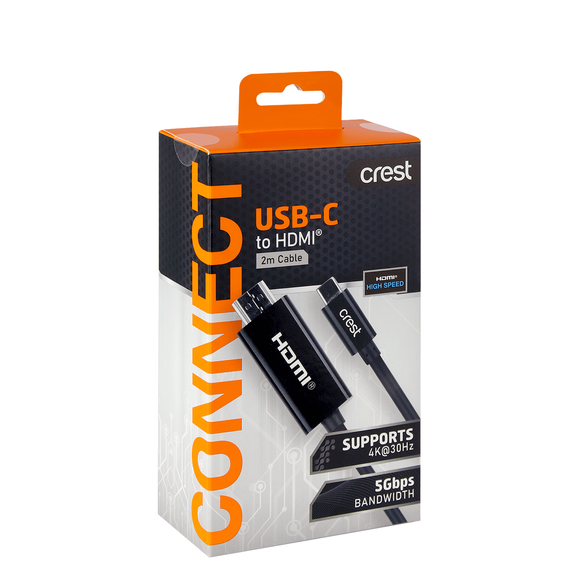 HDMI to USB-C Cable 2M