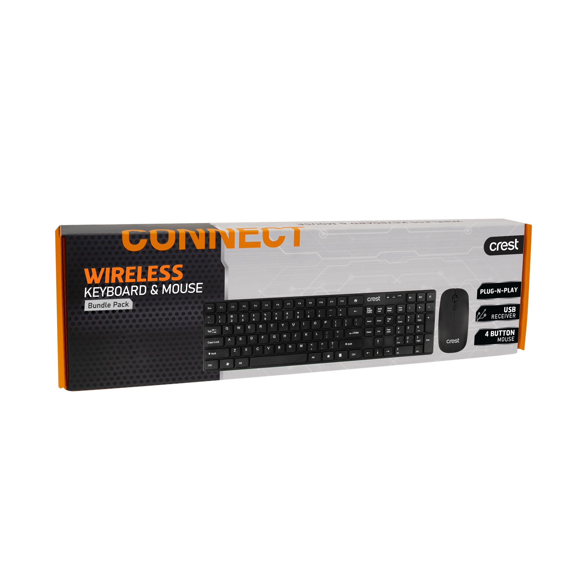 Wireless Keyboard And Mouse Bundle