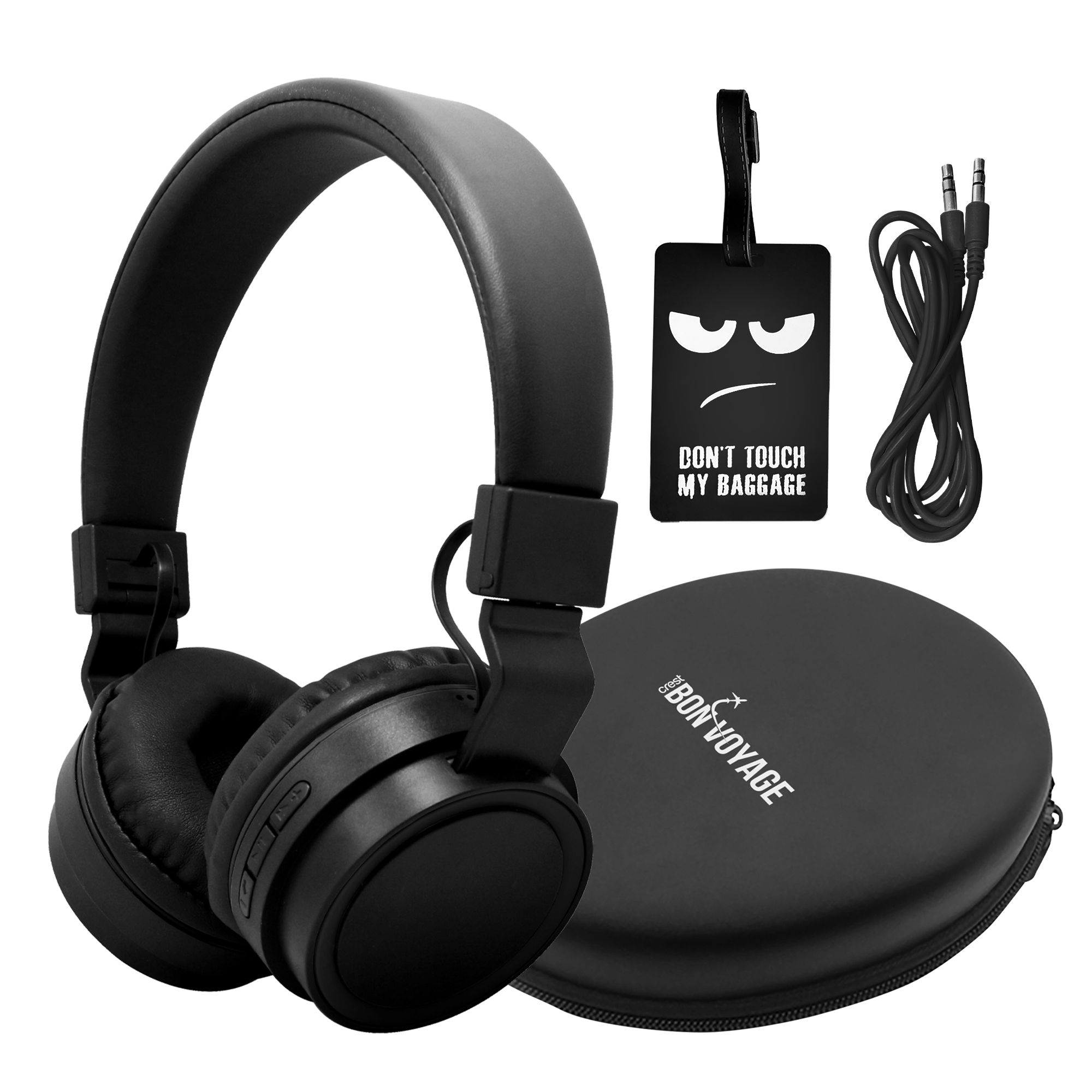 Bon Voyage Wireless Headphones Travel Pack