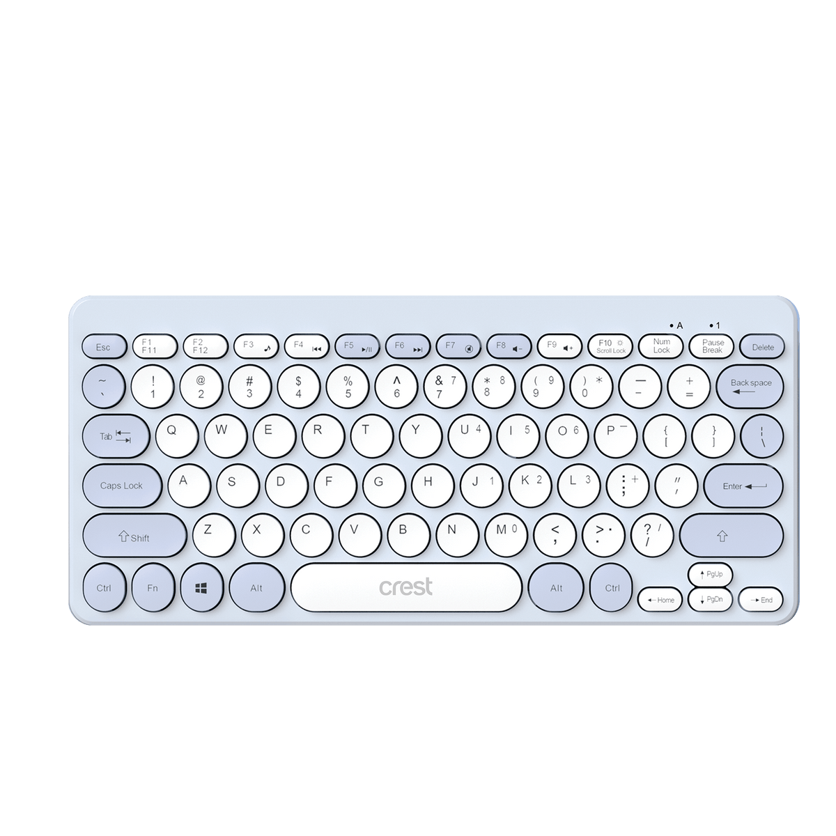 3 in 1 Wireless Keyboard Combo Blue