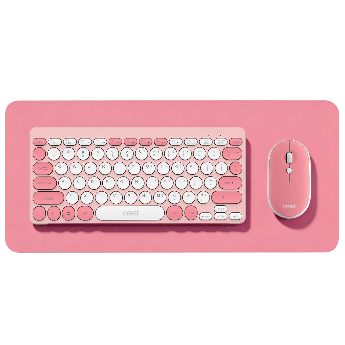 3 in 1 Wireless Keyboard Combo Pink