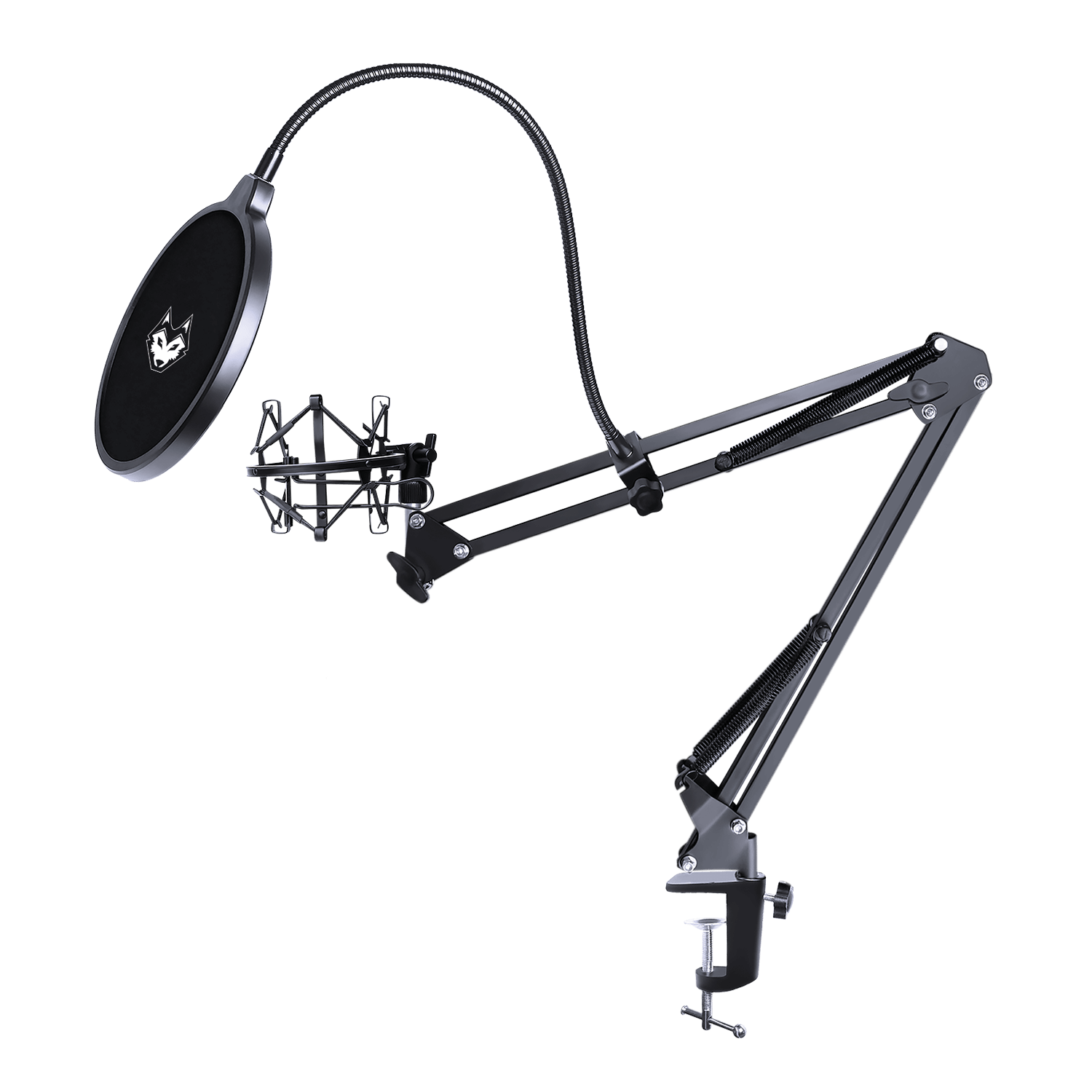 Titan Microphone Boom Arm with Pop Filter and Shock Mount